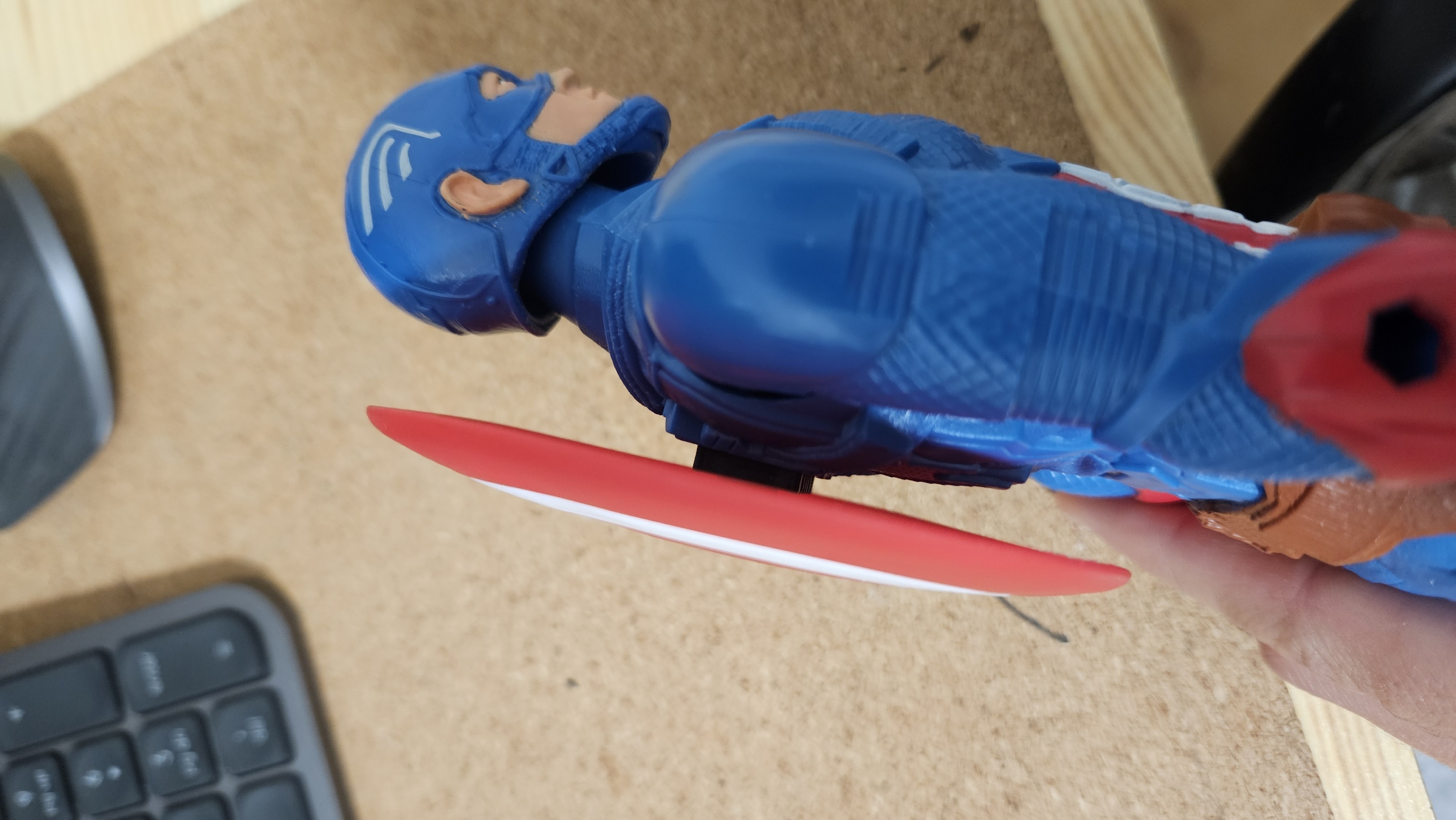 Captain America Shield Back Holder