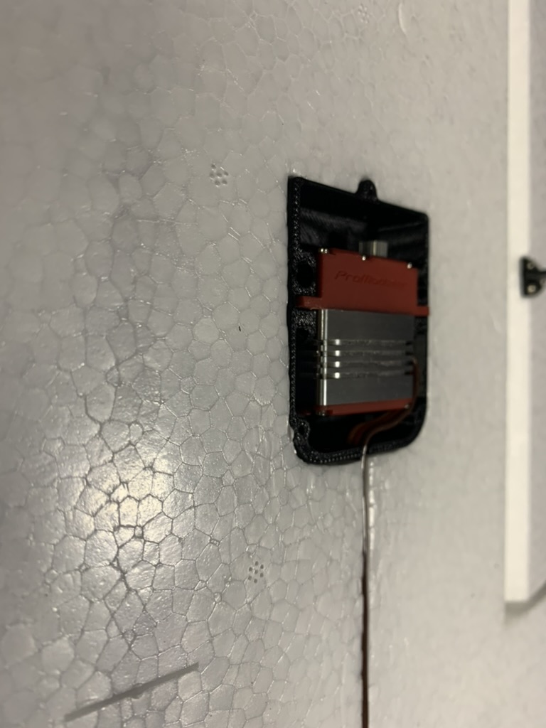 Crosswind Mini 1600 Servo Trays for 17G Sized Servos - Updated for better linkage clearance