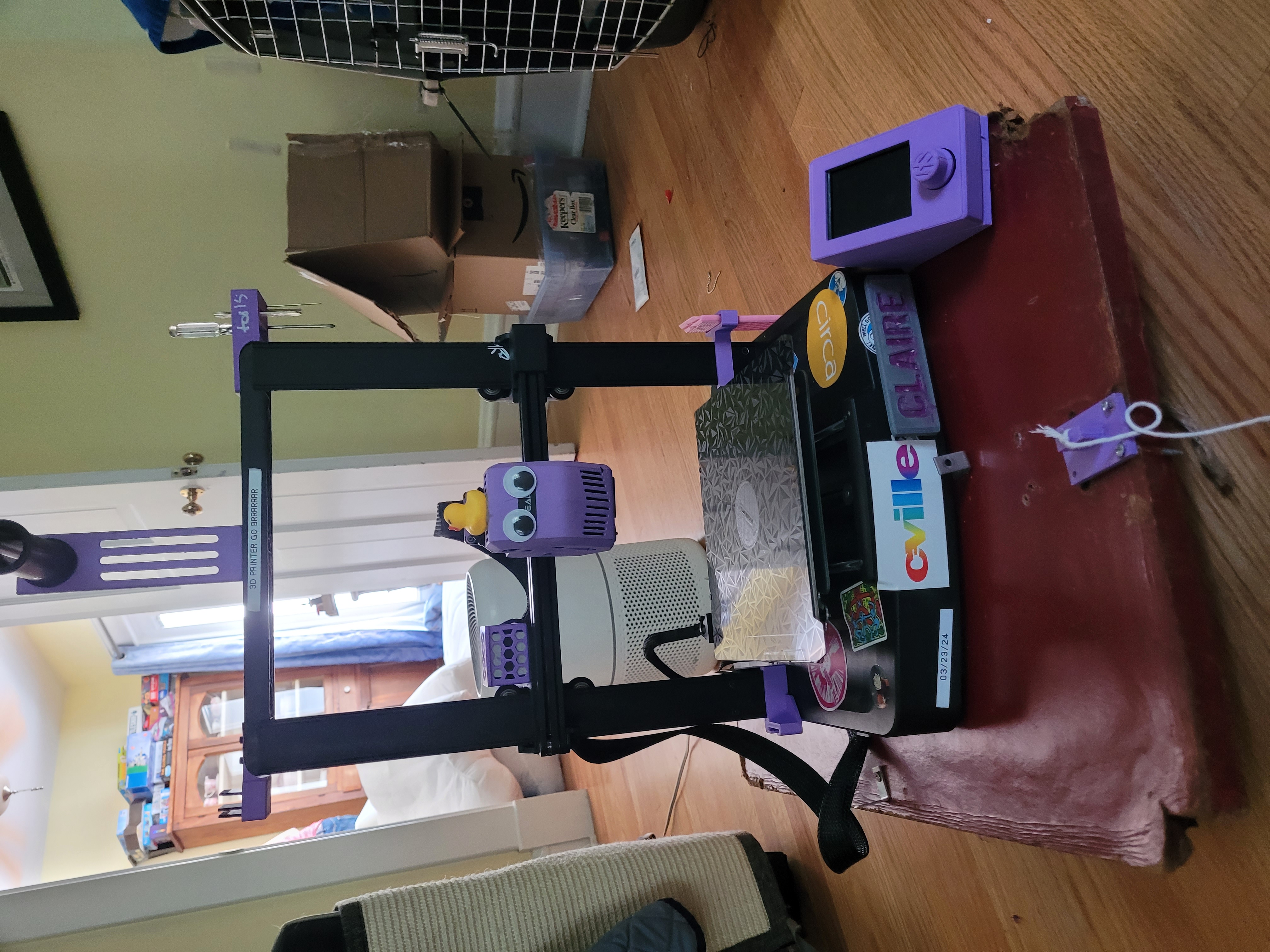 diy printer on wheels