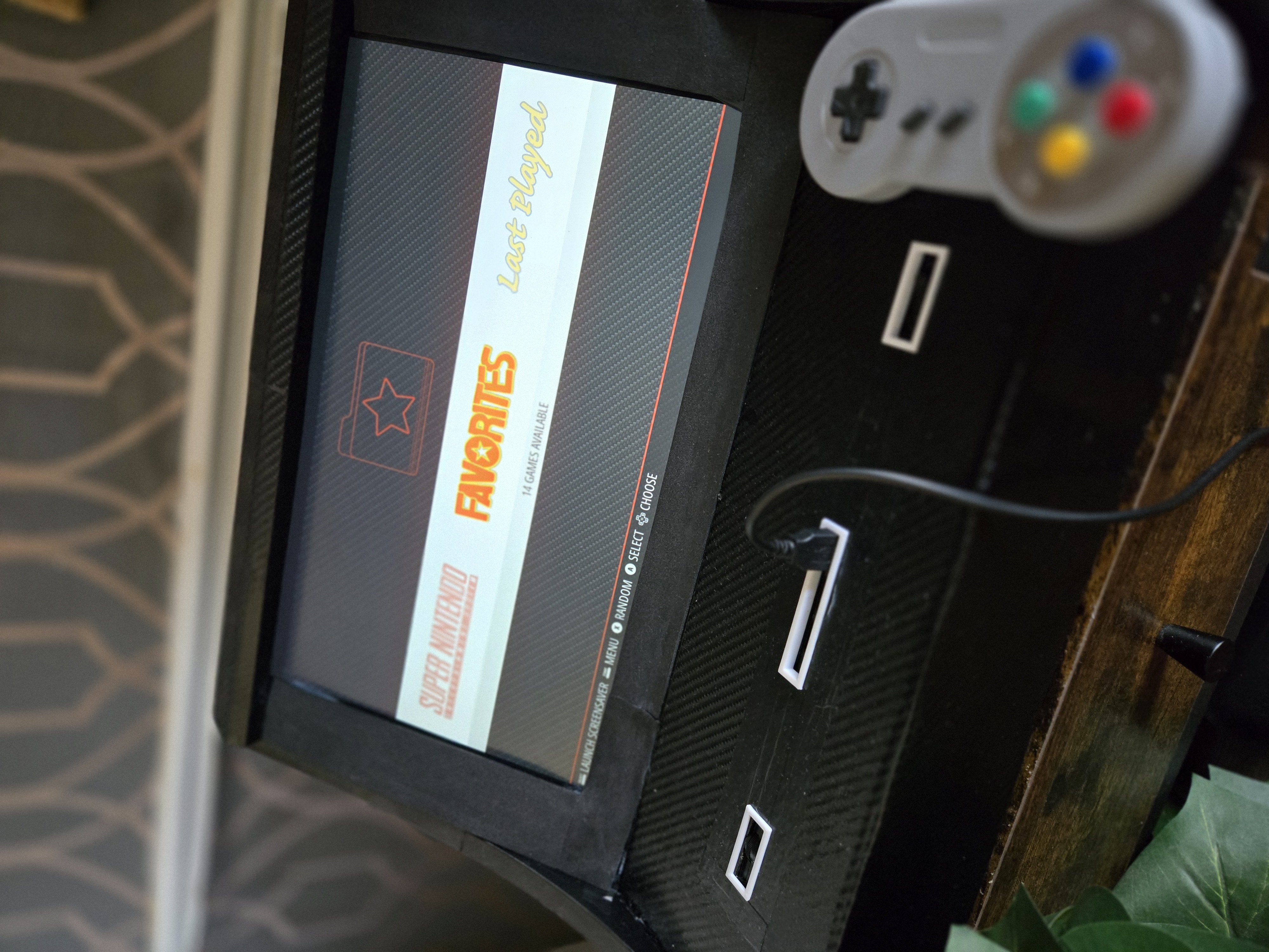 3D-Printed Bartop Video Game Arcade