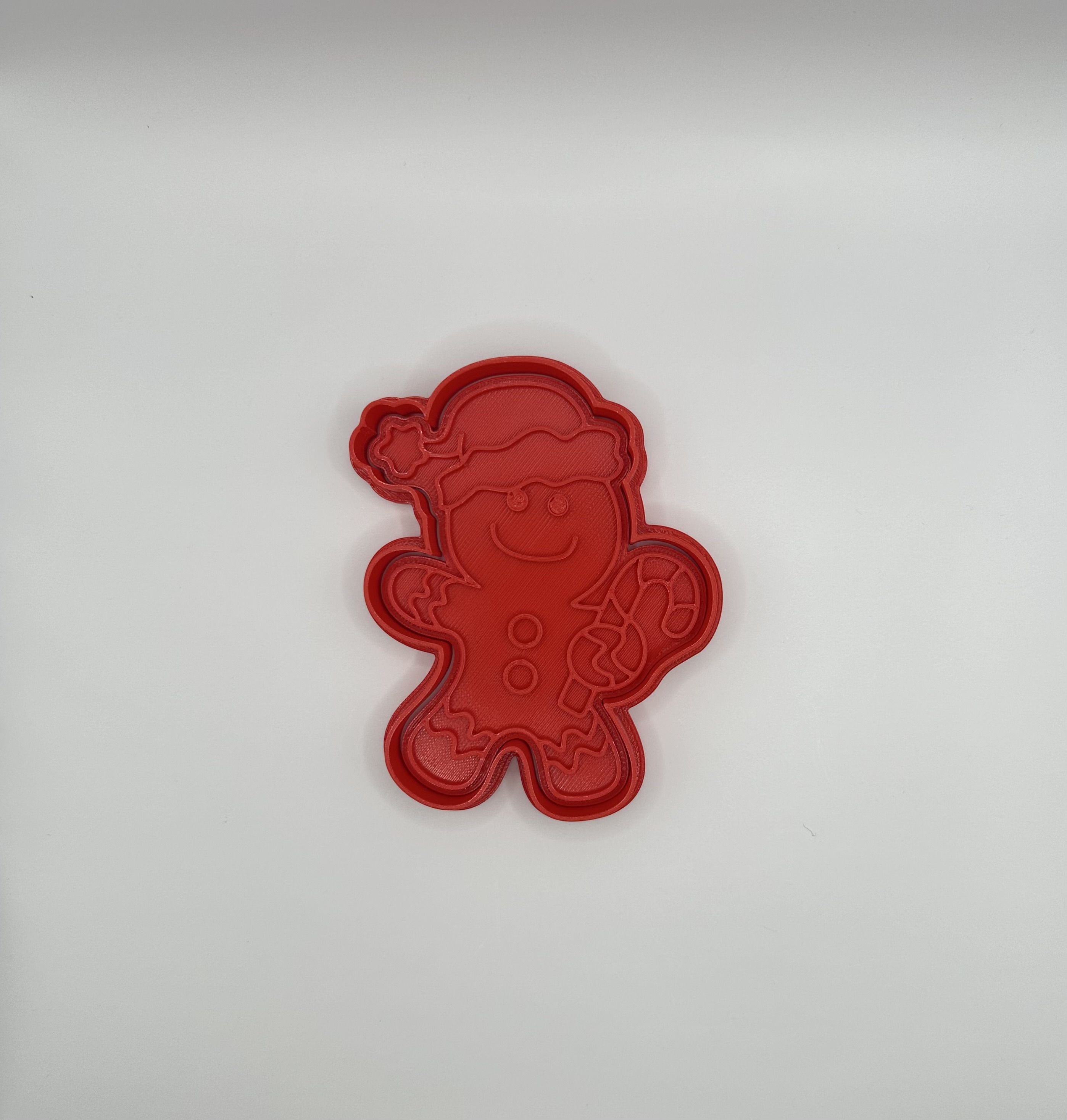 Christmas Gingerbread man cookie cutter / stamp