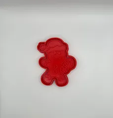 Christmas Gingerbread man cookie cutter / stamp