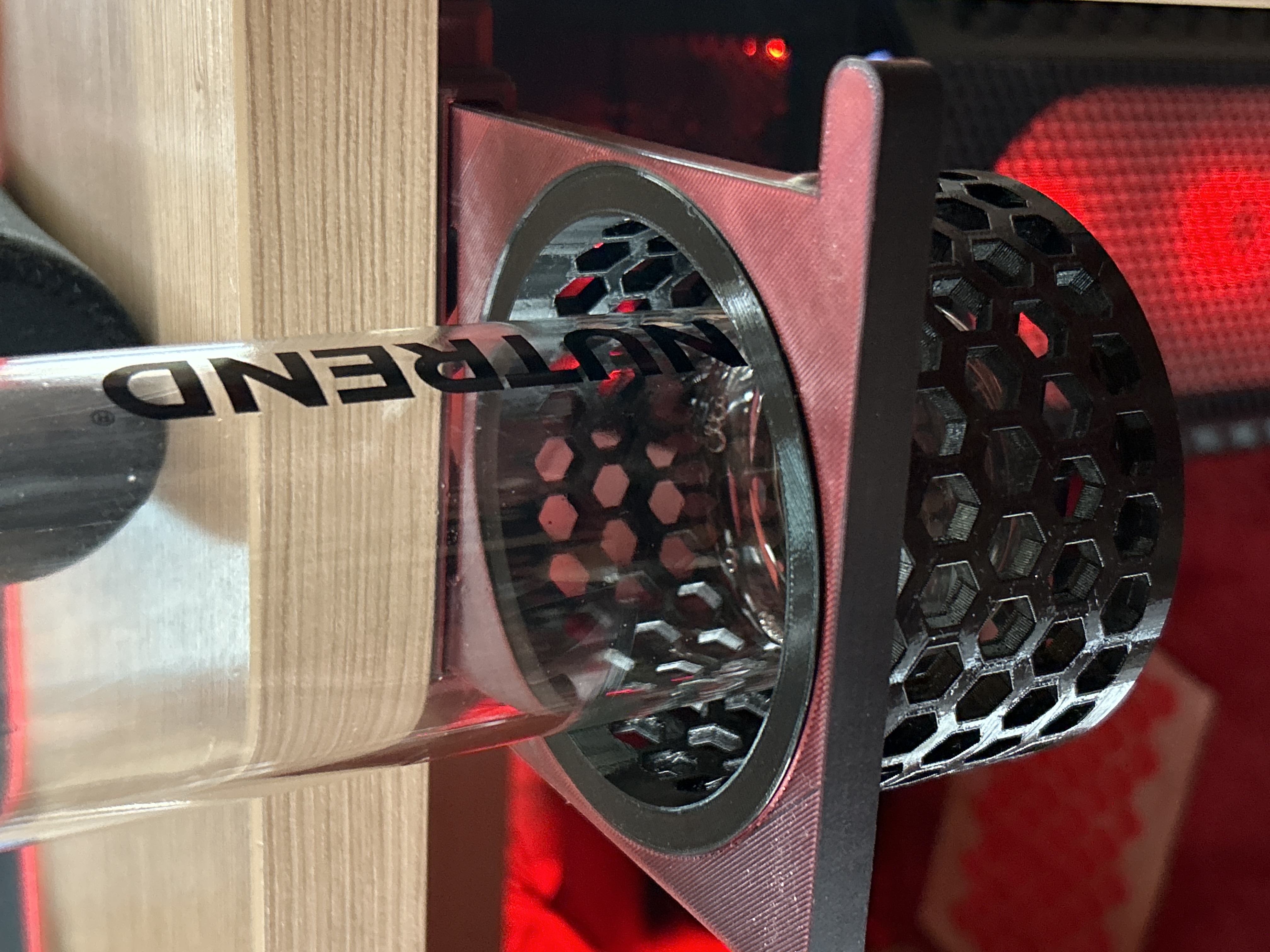 Drink holder - hidden cup holder (under desk)