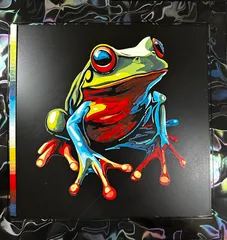 HueForge Colorful Frog "Sink Trap"
