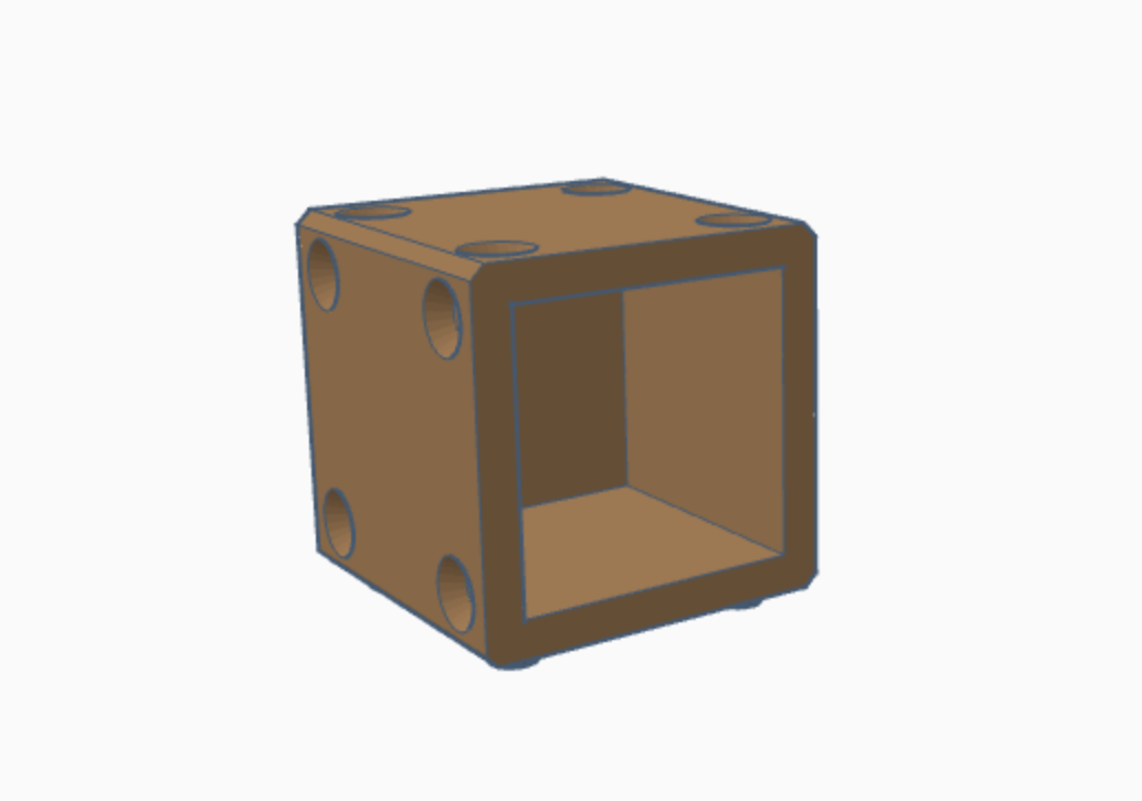 Miniatura 2 do modelo 3D Stackable Modular Storage Boxes