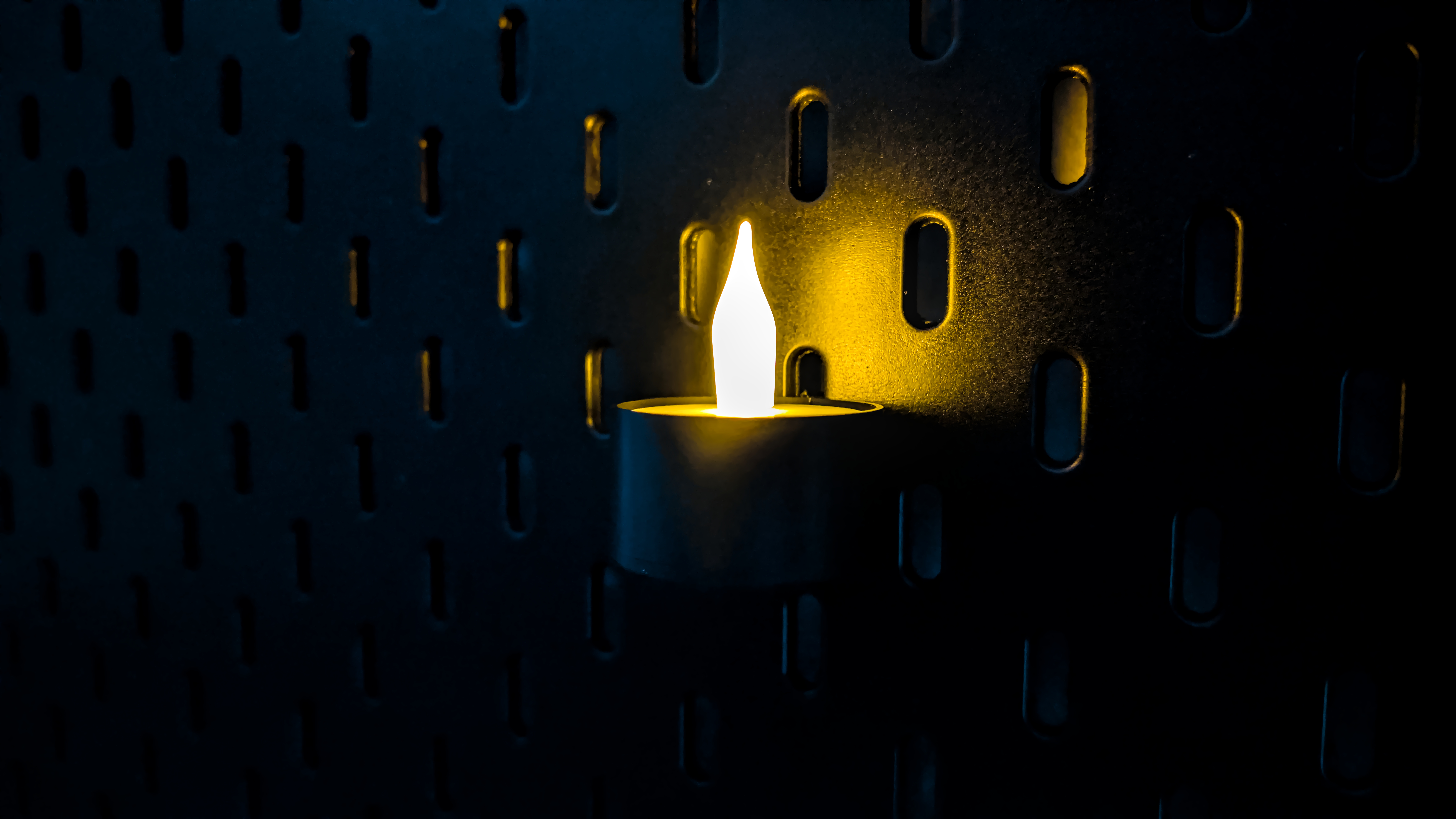 LED Tealight Holder for IKEA SKADIS