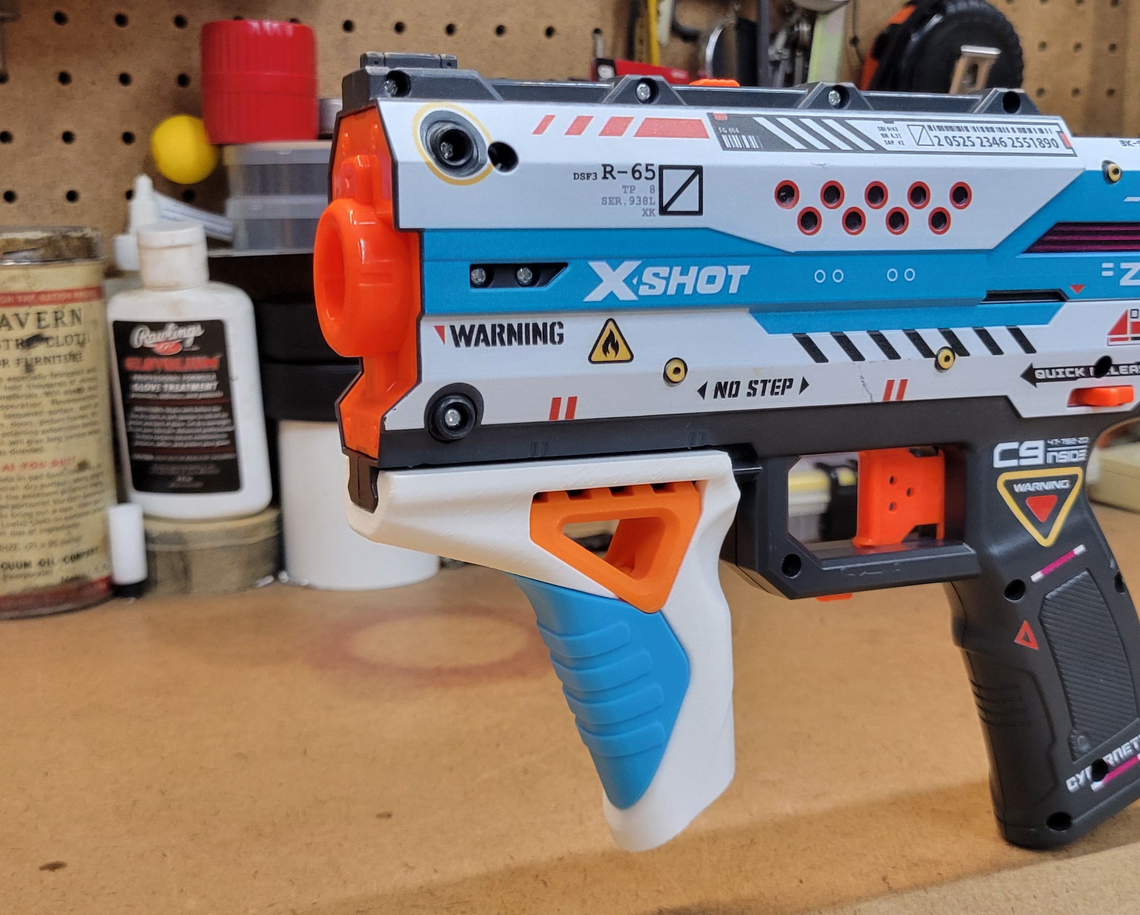 Angled Picatinny Hand Rest/Foregrip - No Hardware