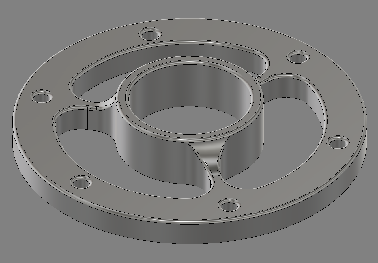 Miniatura 4 do modelo 3D RV Table Base Riser