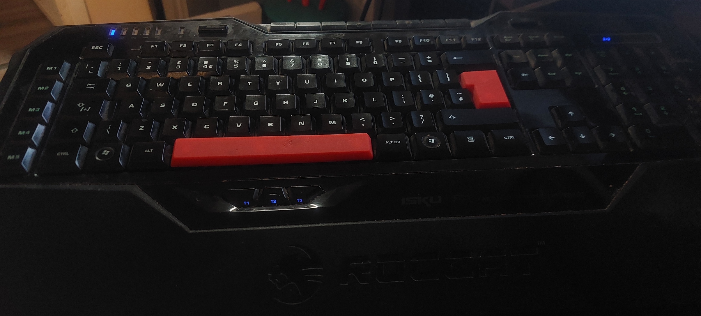 Enter Keycap - Roccat Isku FX Membrane Keyboard - Return Key