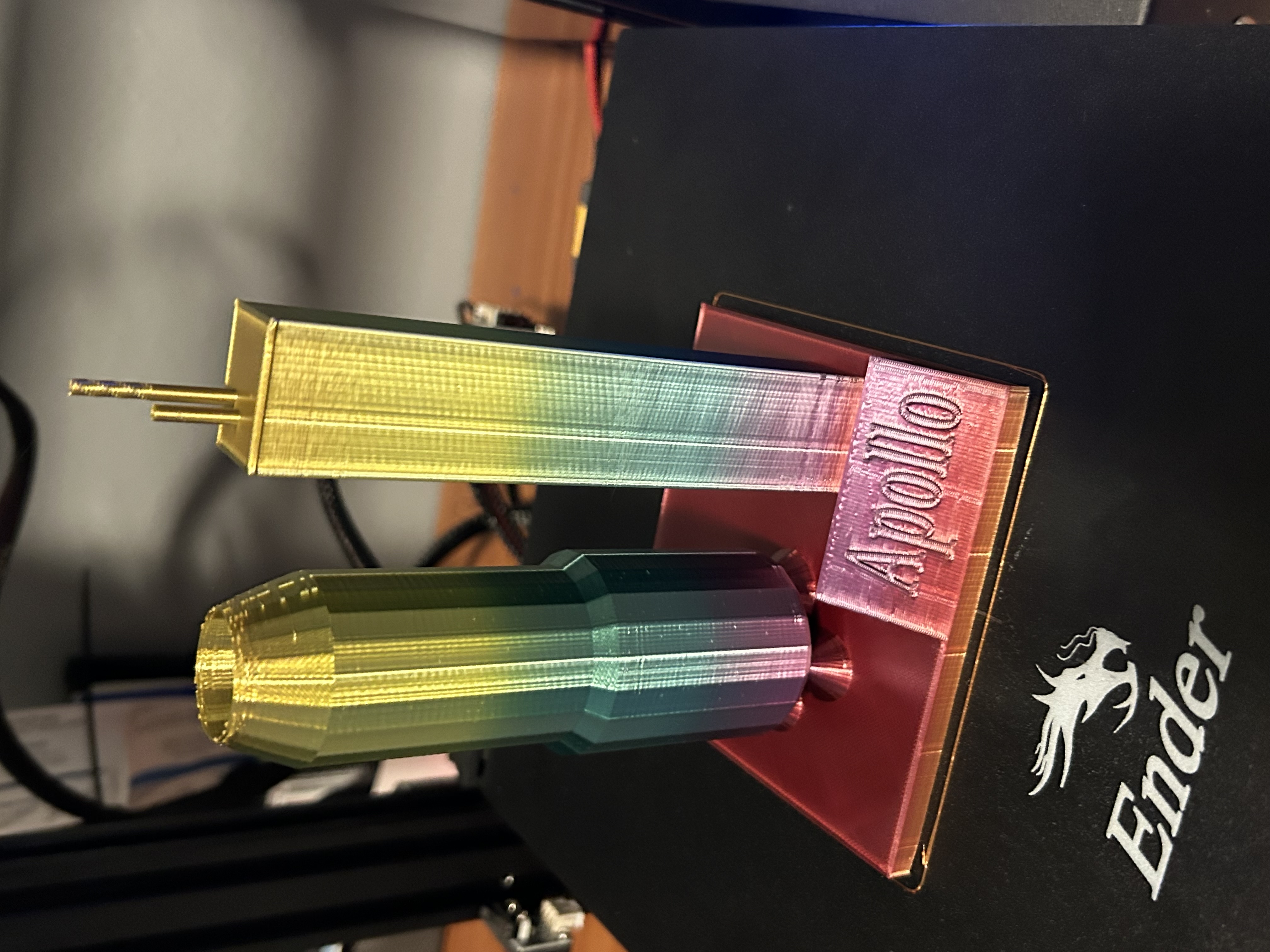 Apollo pencil holder (work in progress)