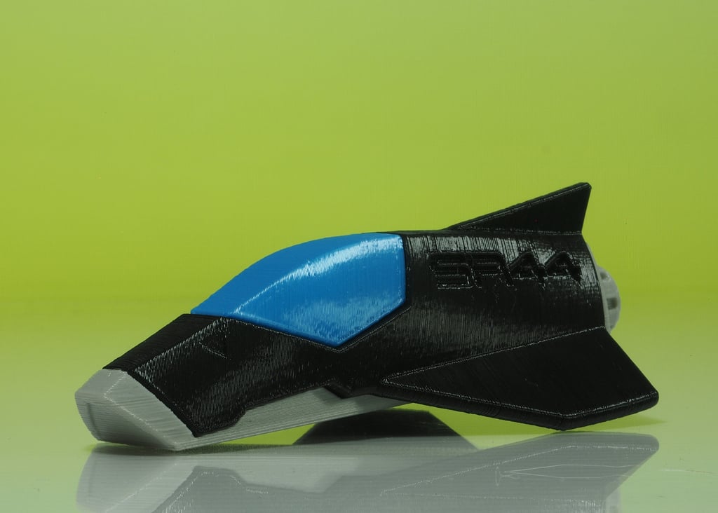 SR44 Sci-fi spaceship toy No.7b (smaller sized) - no support - easy print