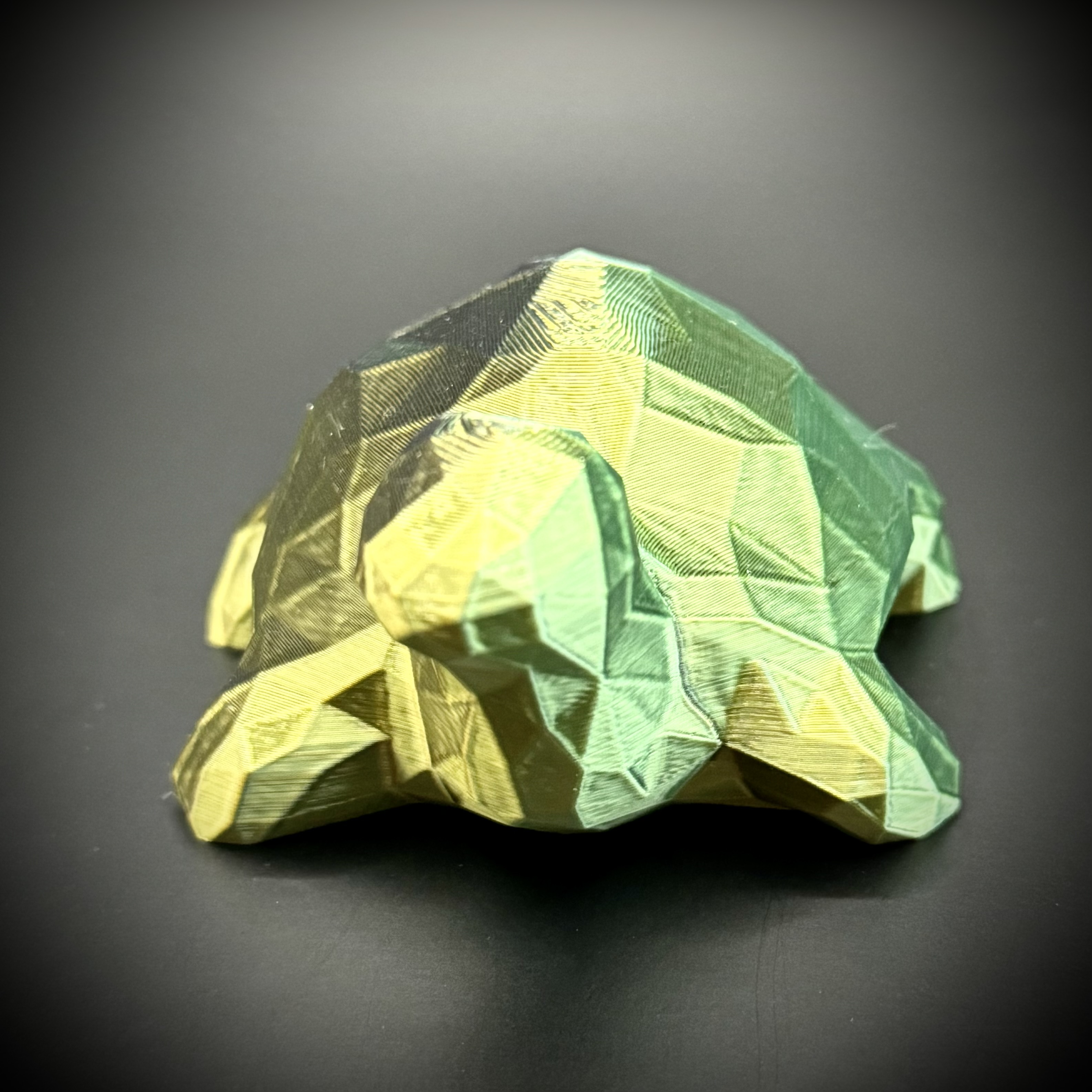 Turtle Low Poly Figurine (no supports) — miniatura 2