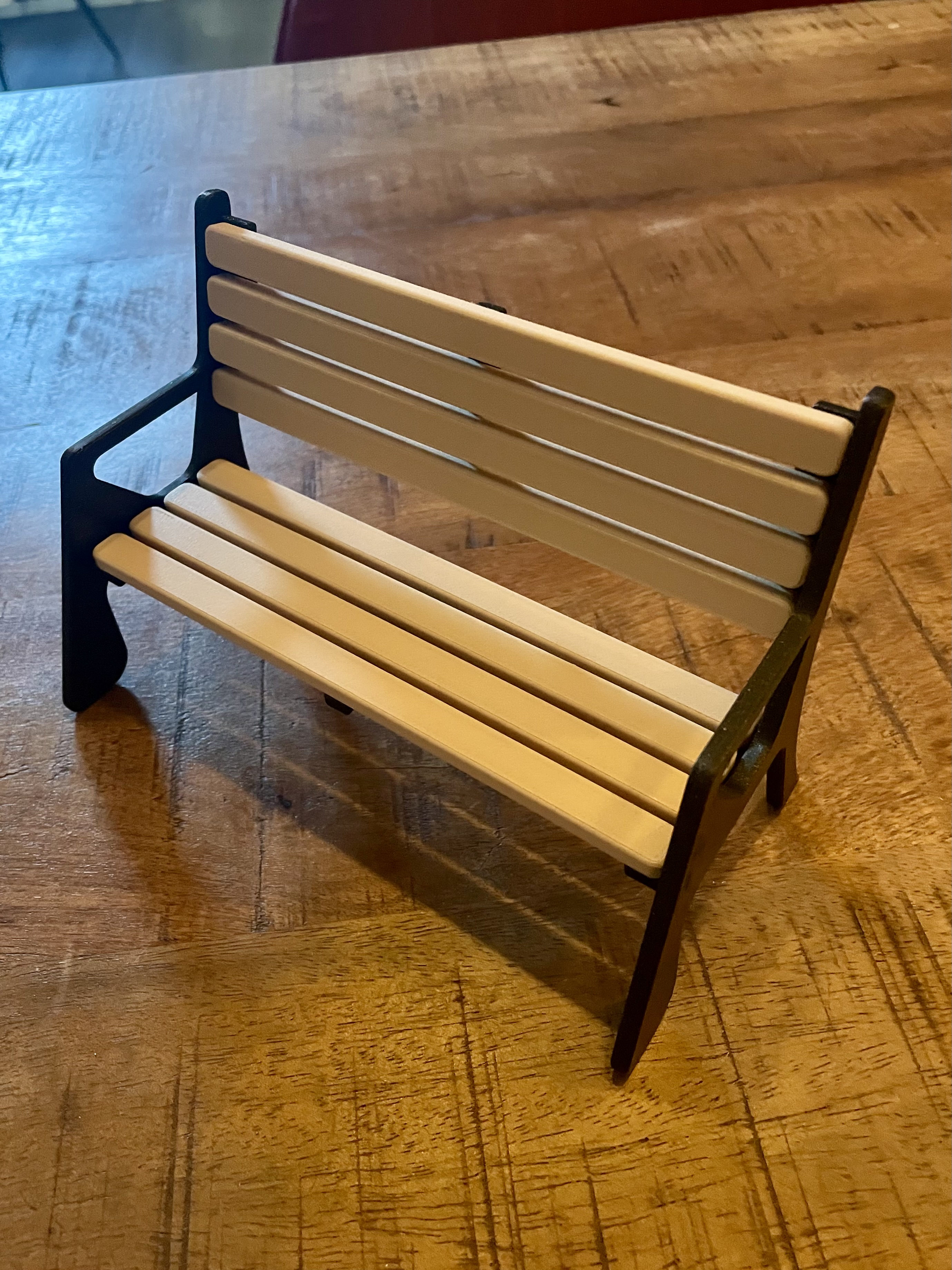 Miniatura 3 do modelo 3D Modular Garden Bench