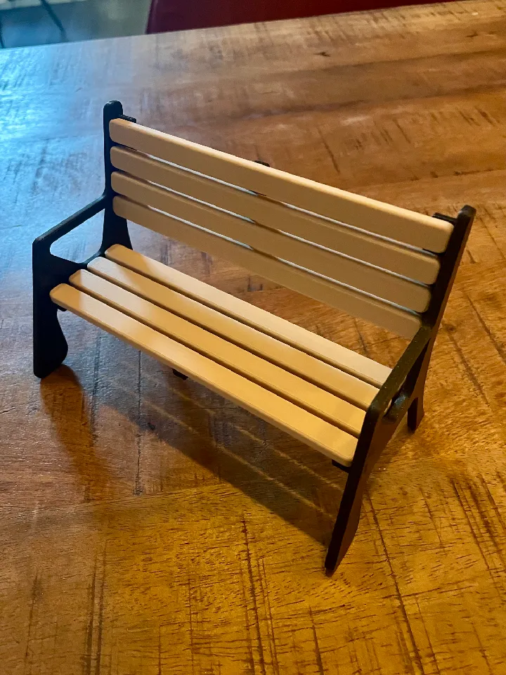Modular Garden Bench by 3dbende | Download free STL model | Printables.com