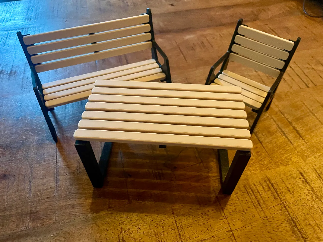Modular Garden Bench by 3dbende | Download free STL model | Printables.com