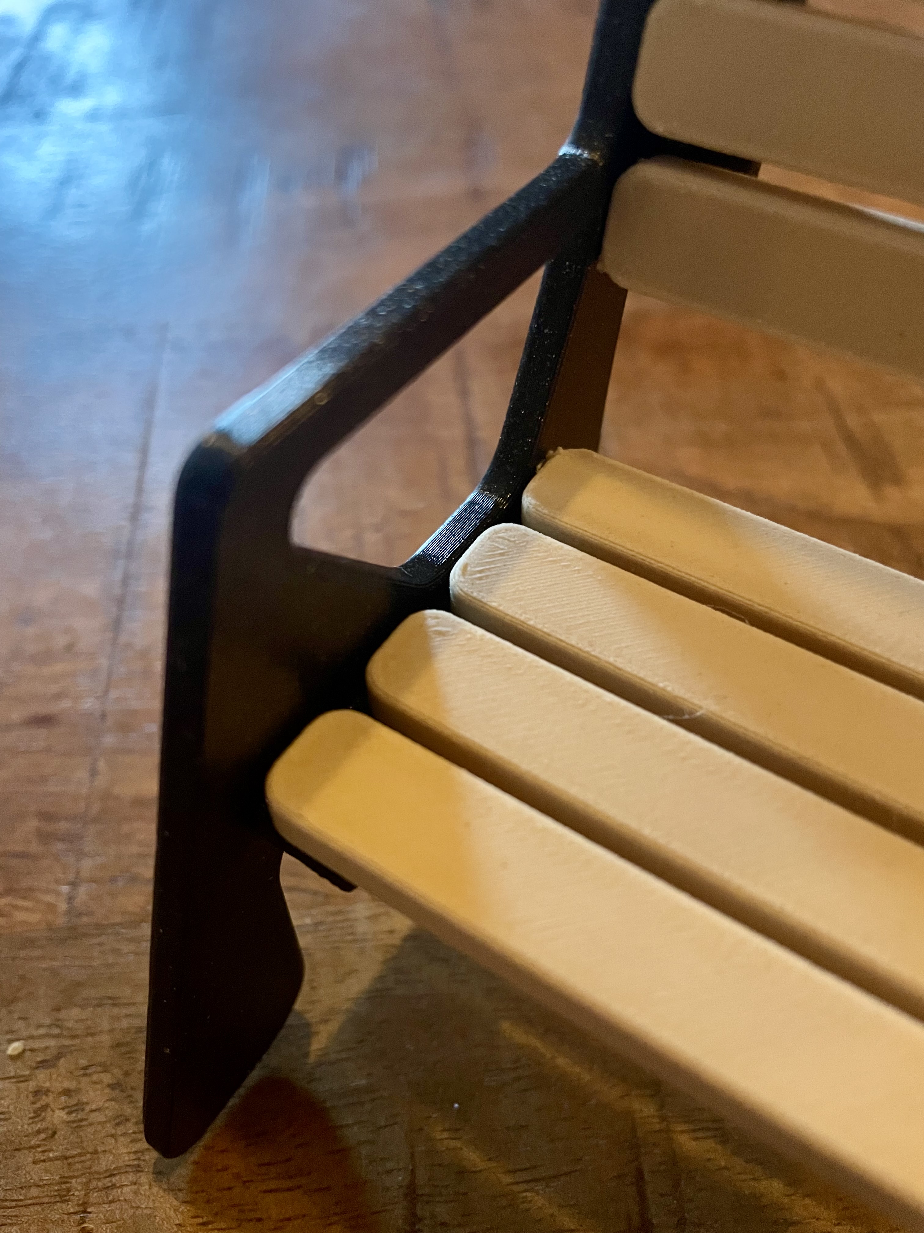 Miniatura 5 do modelo 3D Modular Garden Bench