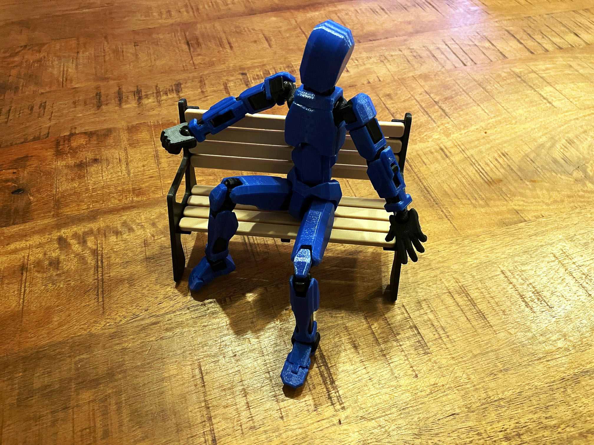 Miniatura 7 do modelo 3D Modular Garden Bench