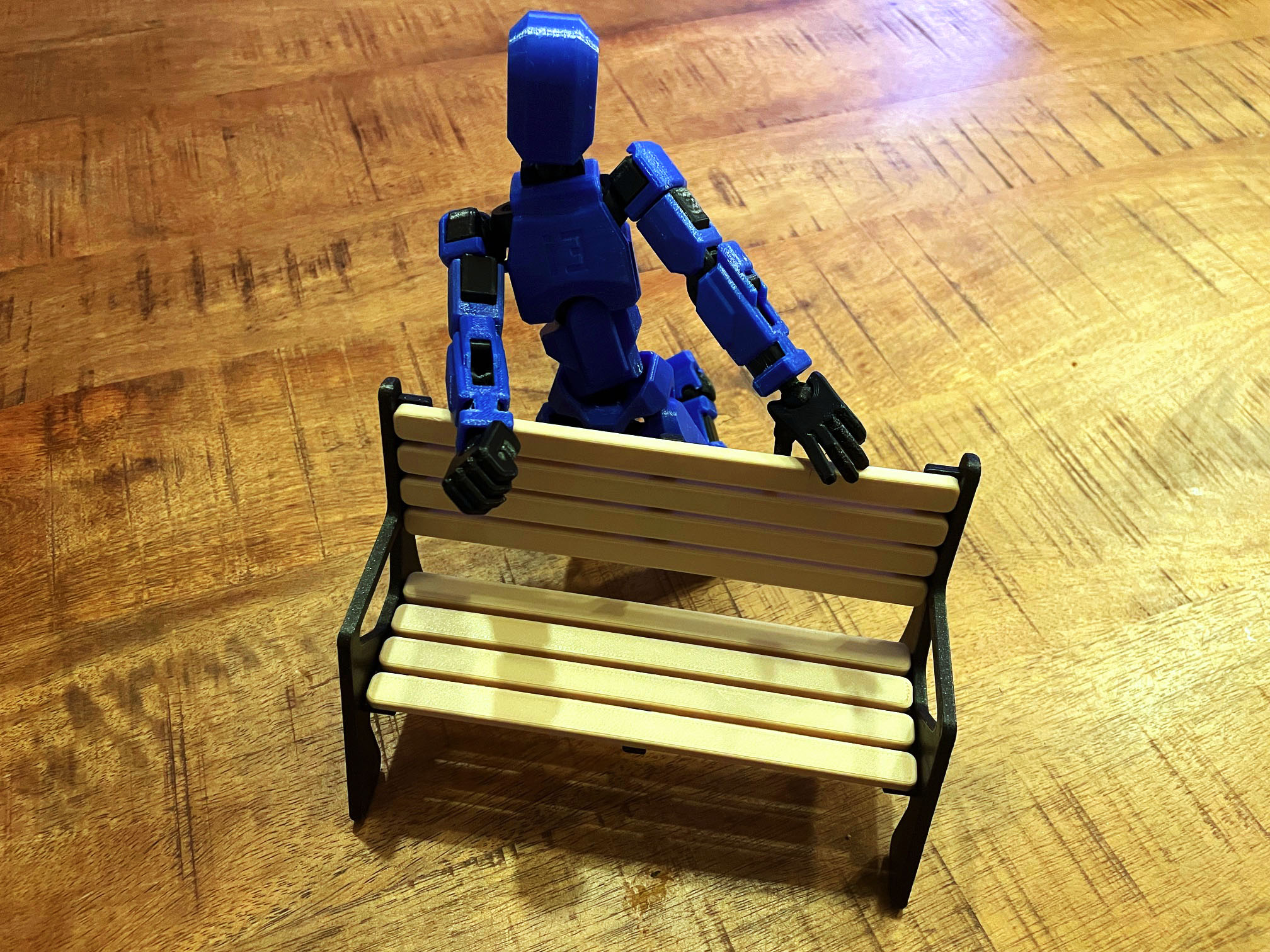 Miniatura 6 do modelo 3D Modular Garden Bench