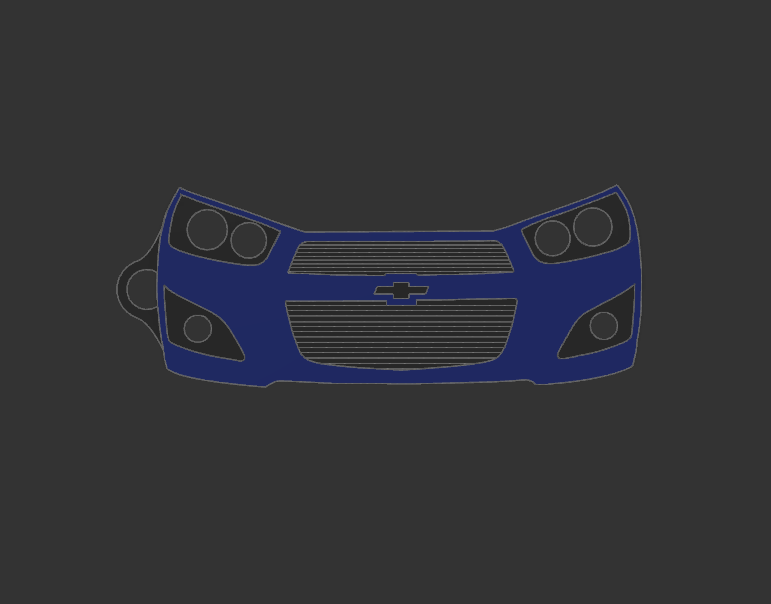 Chevrolet Aveo Keyring