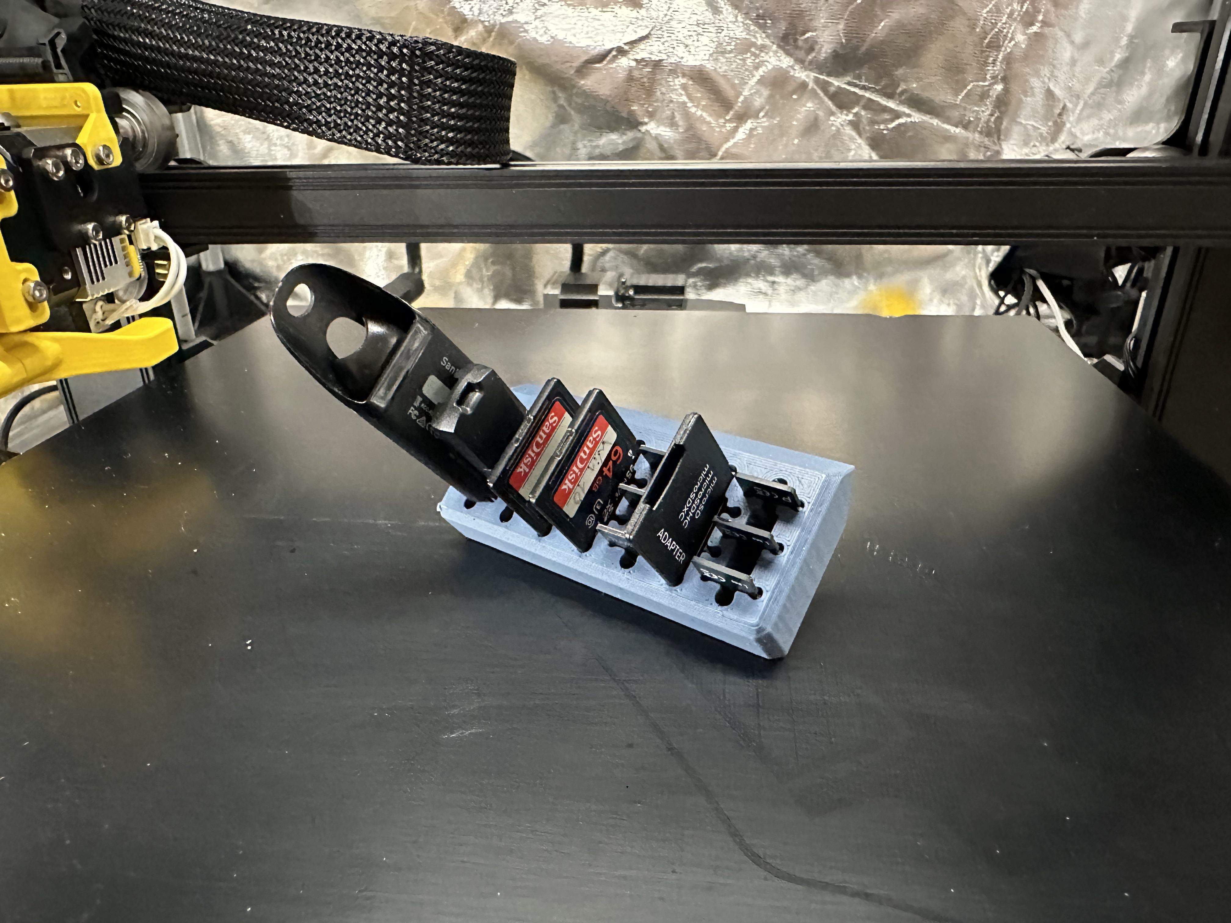 IKEA Skadis USB & SD Card Holder with T-Nut