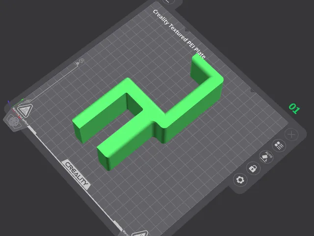 Headphone holder for 28mm desk