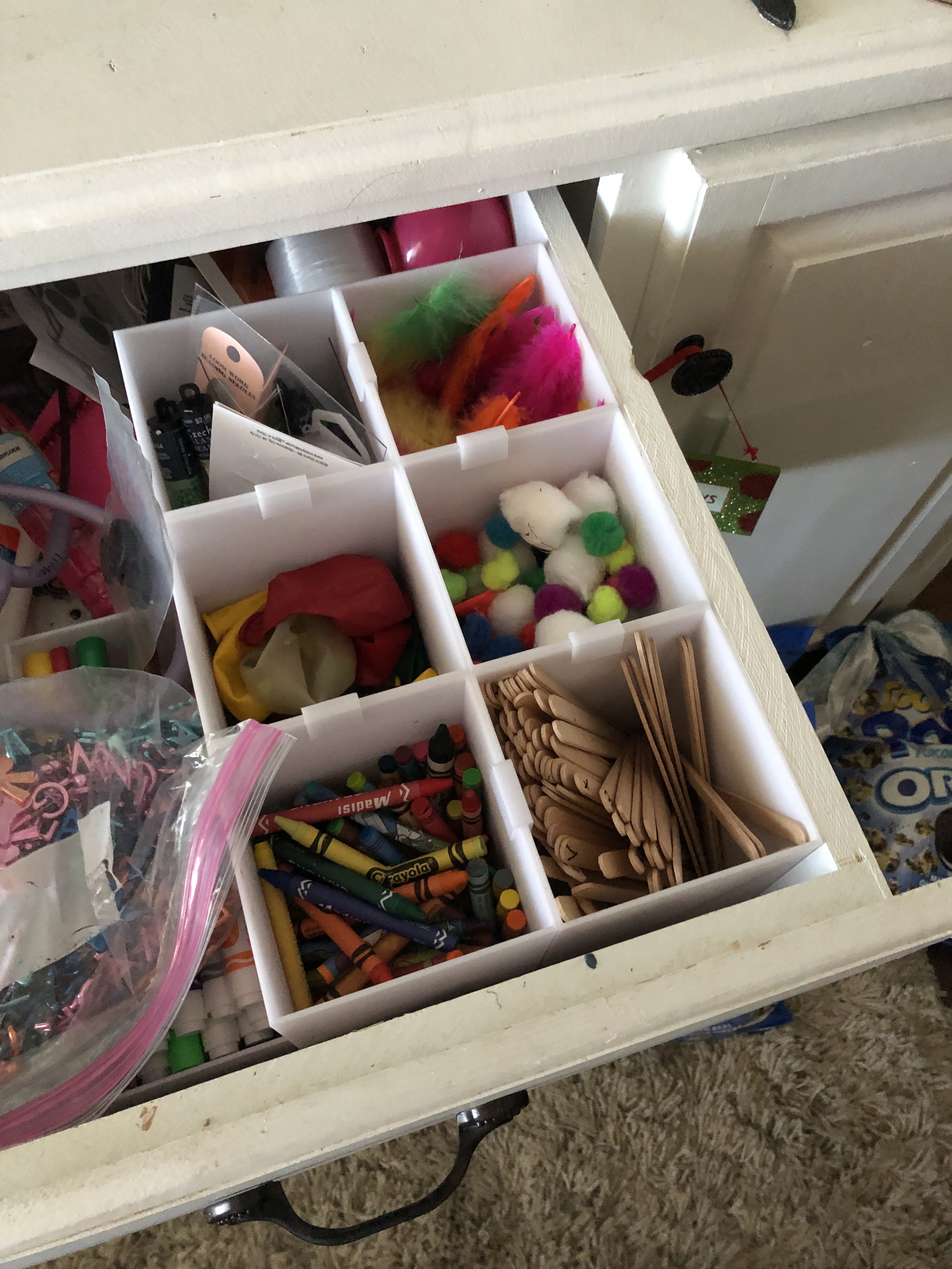 Drawer Organization Box Clip