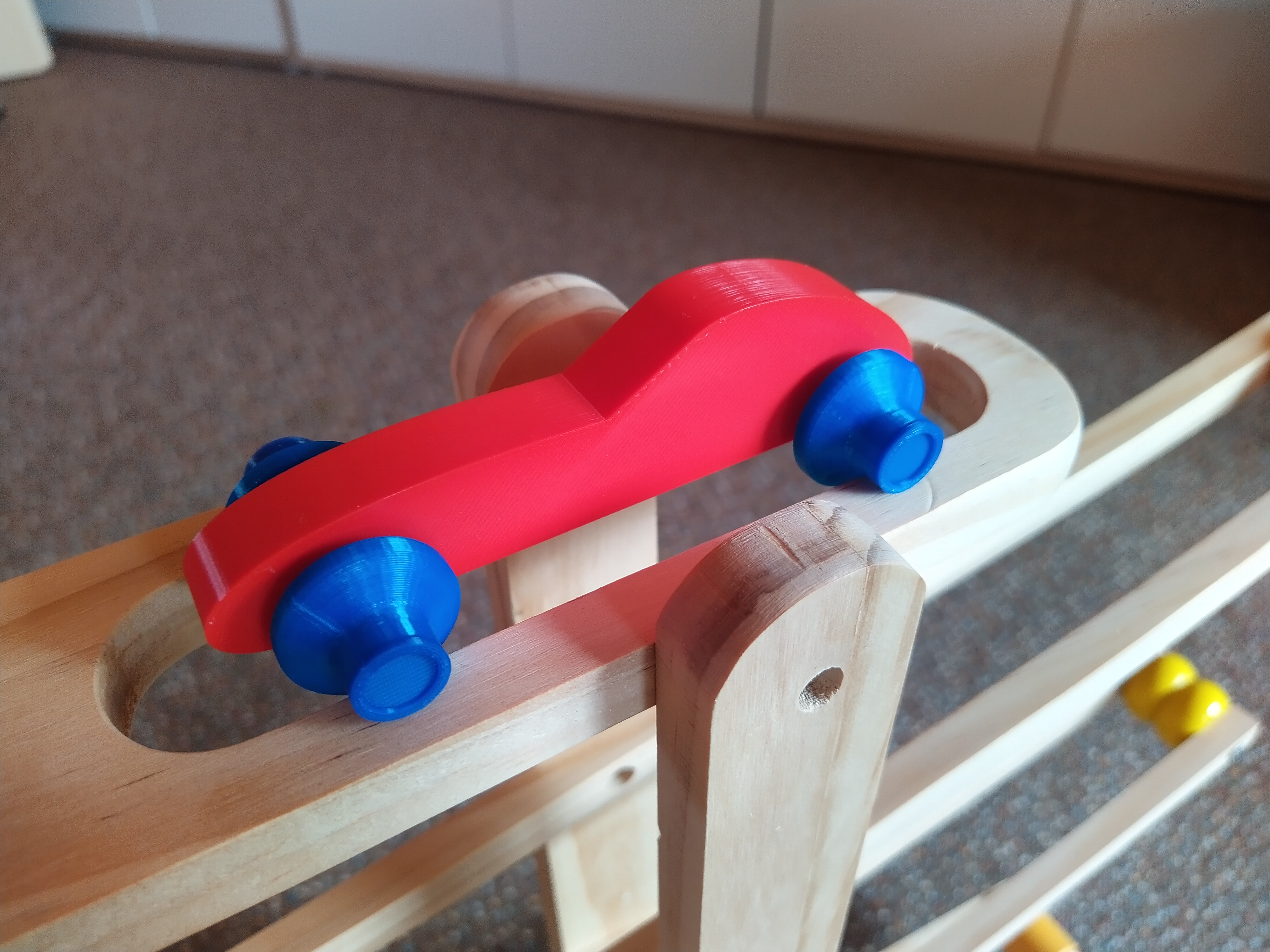 Ball track - sports car 2/Klučková dráha - sportovní auto 2