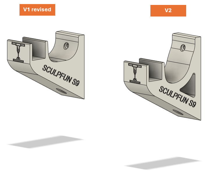 wall mount for Sculpfun S9