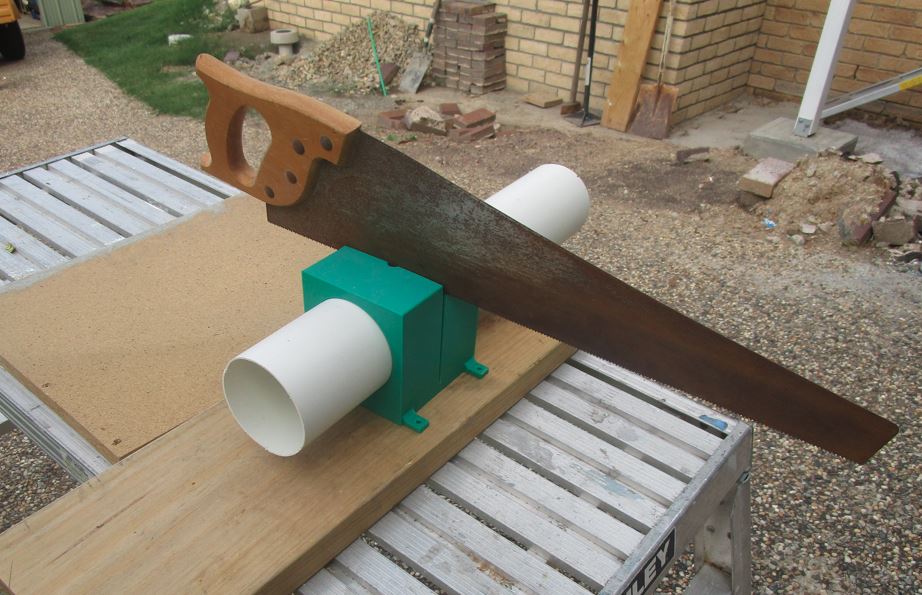 90mm Stormwater Pipe Cutting jig