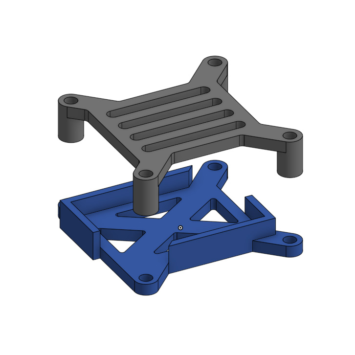 TBS Unify Pro 5G8 VTX mount