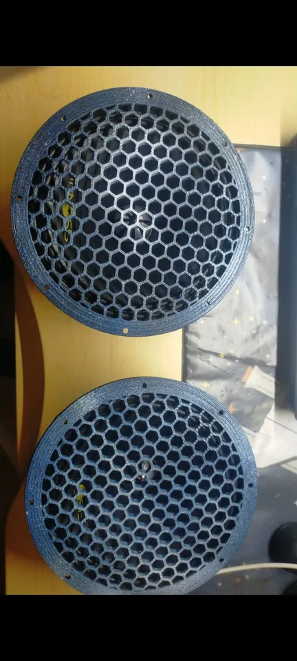 Griglia Copertura Per Altoparlante 95mm - Nero 2 Pezzi Per Subwoofer - Foto 9