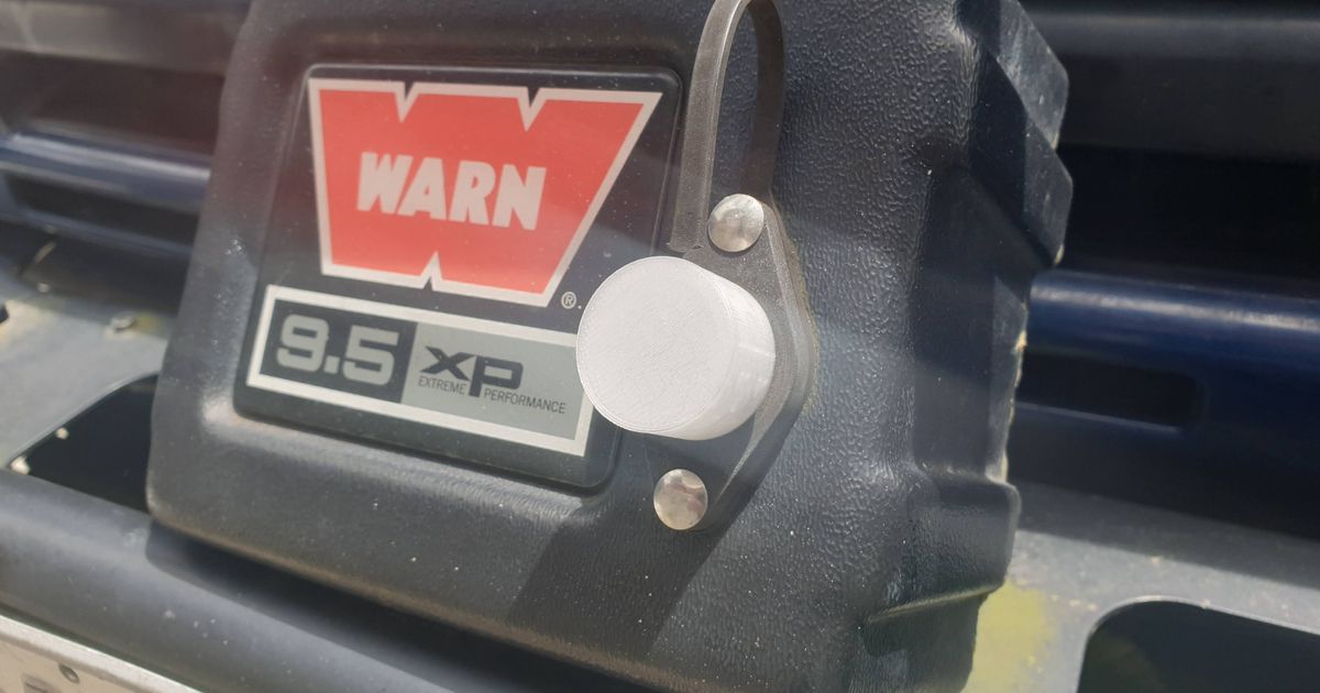 plain Warn Winch remote plug cover by Lachlan Coleman Download free