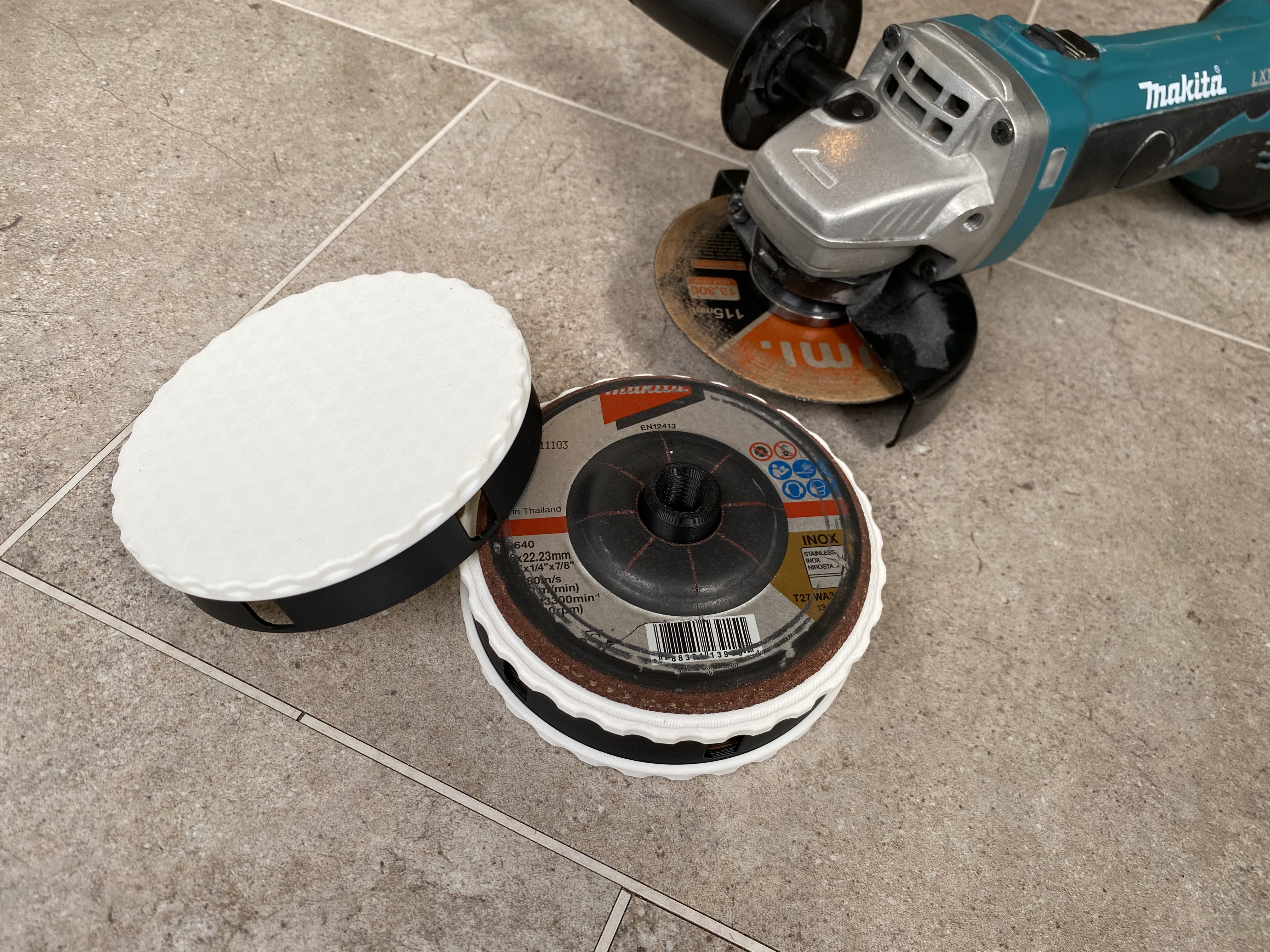 Angle Grinder Disk CaddyStack