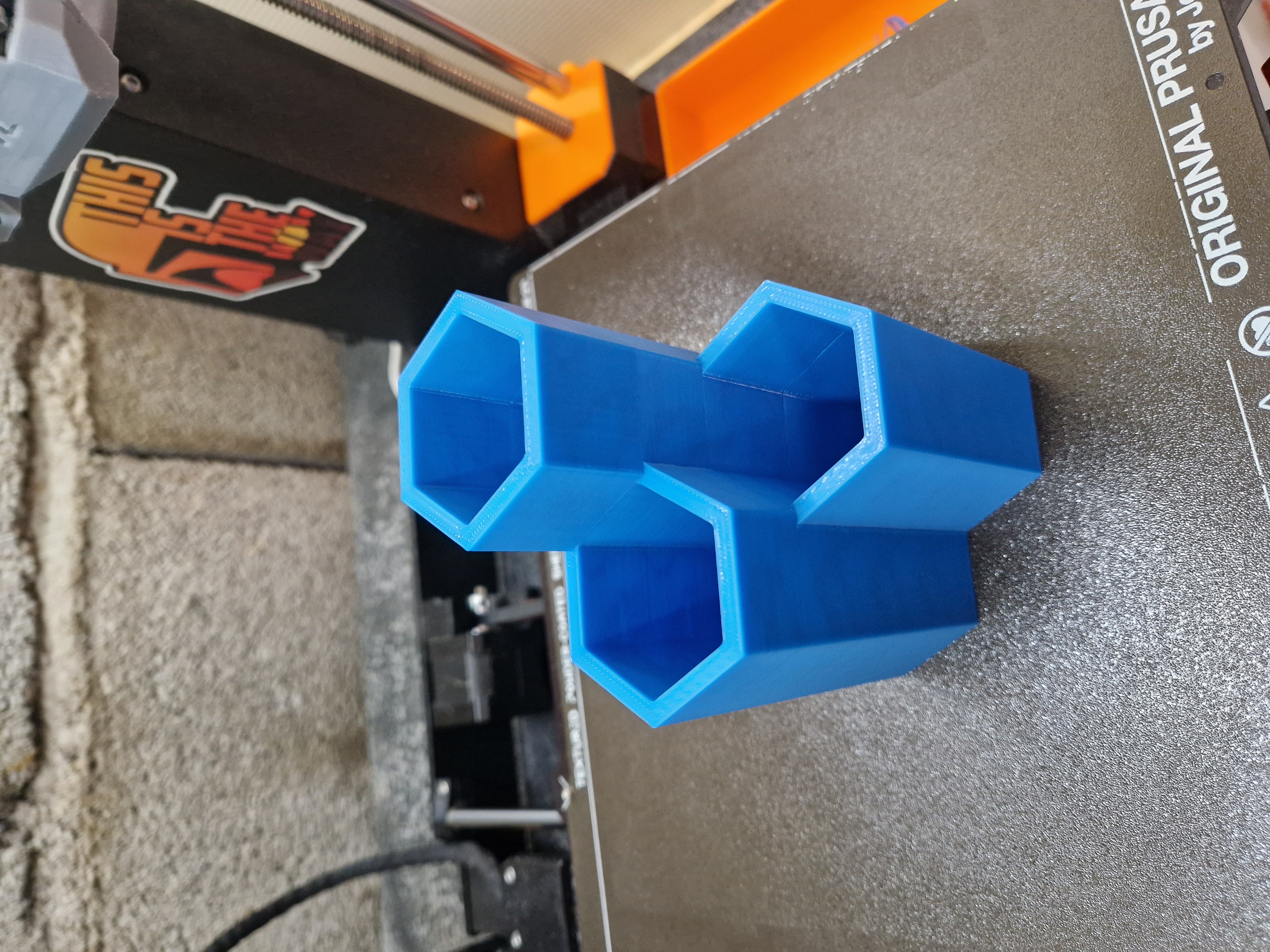 Hexagonal pencil pot, tools pot