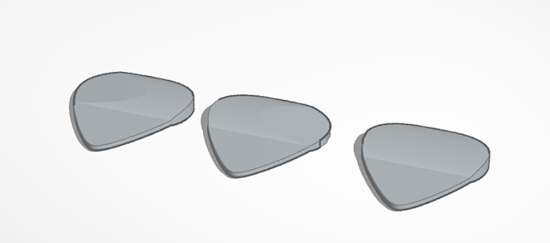 Bass Guitar Pick - 1.2mm