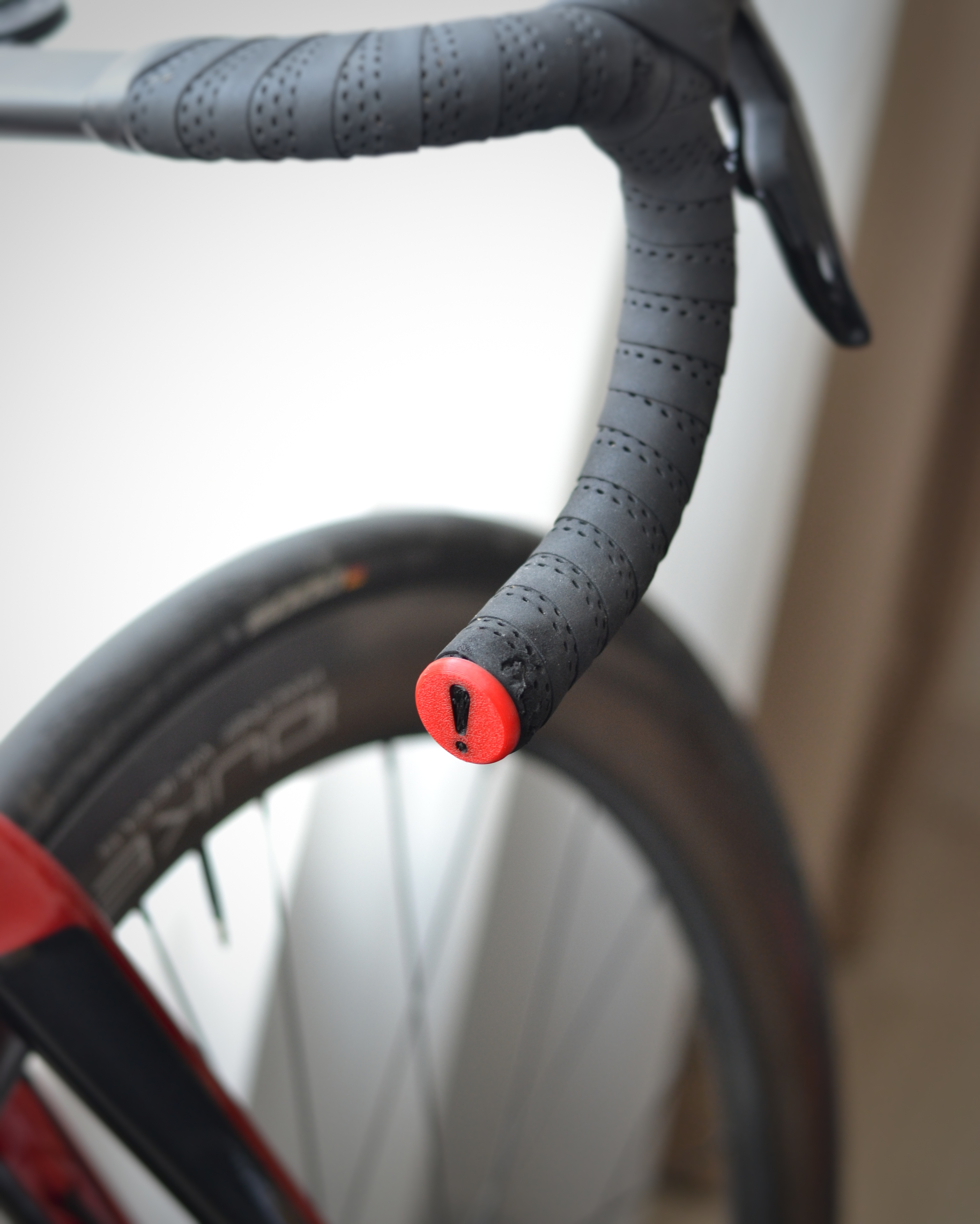 Handlebar End Plug - Warning — miniatura 2