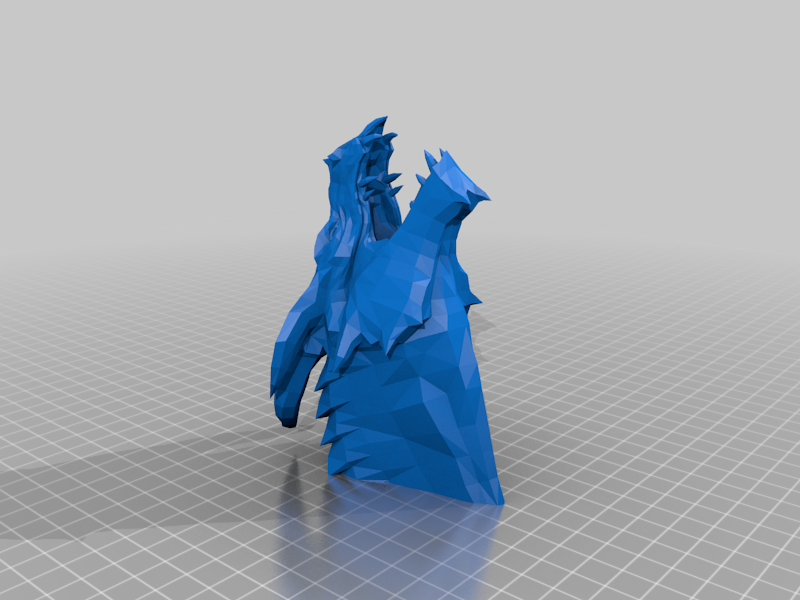 Dragon Head Muzzle for Nerf