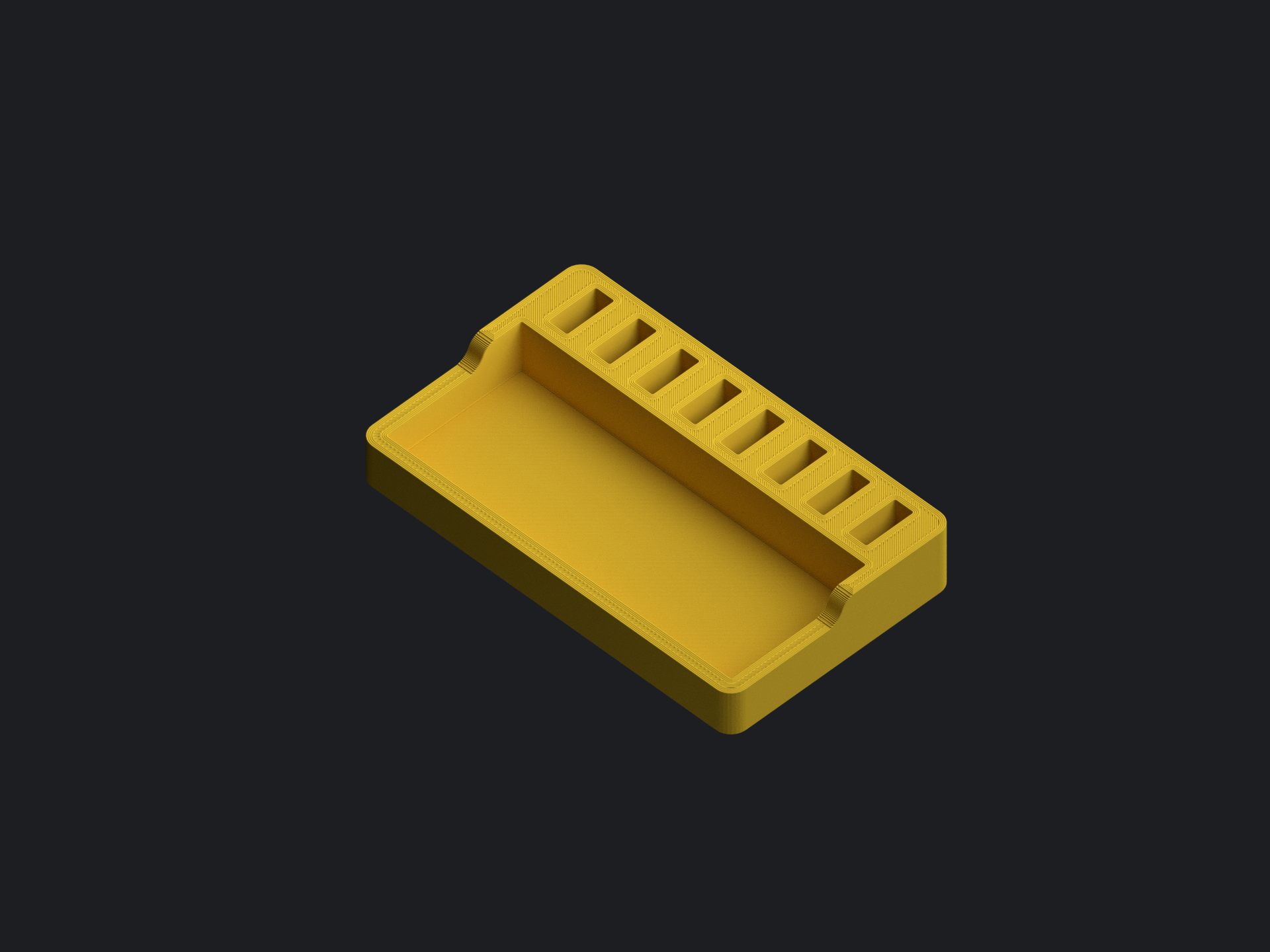 Tray with USB Storage
