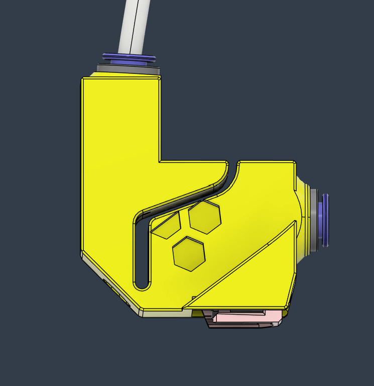 Coupler Block without filament sensor (tradrack)