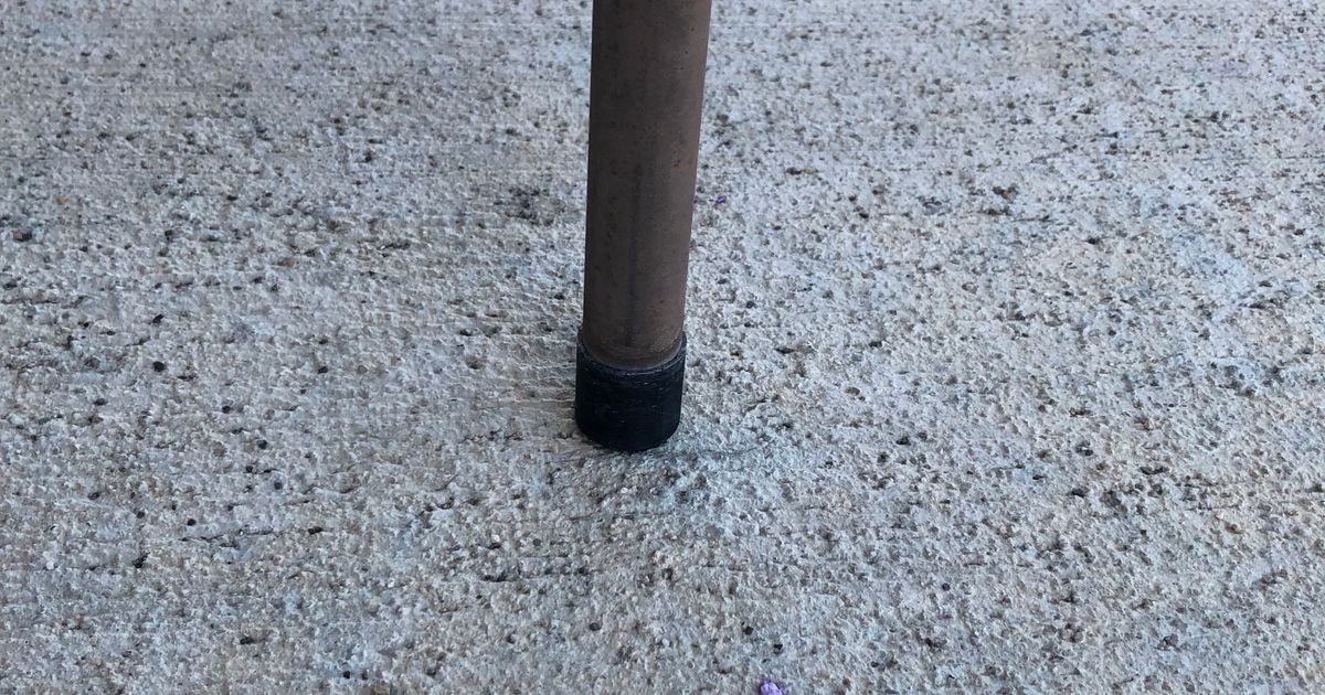 Patio Table Leg Cap by AP Download free STL model