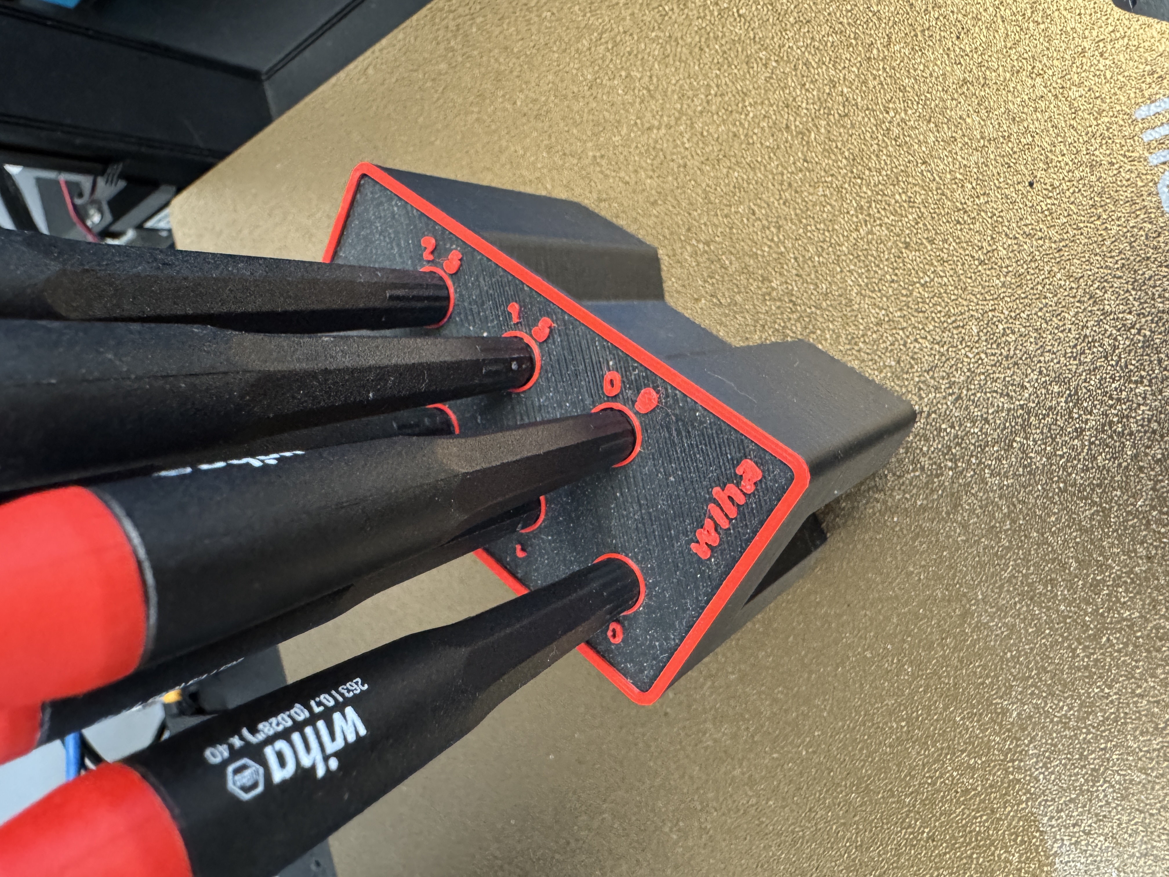 Wiha Precision Drivers Gridfinity