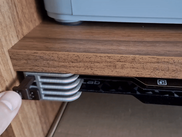 Prusa Mk3/4, Bambu X1C, P1, A1 Build Plate holder with eject button