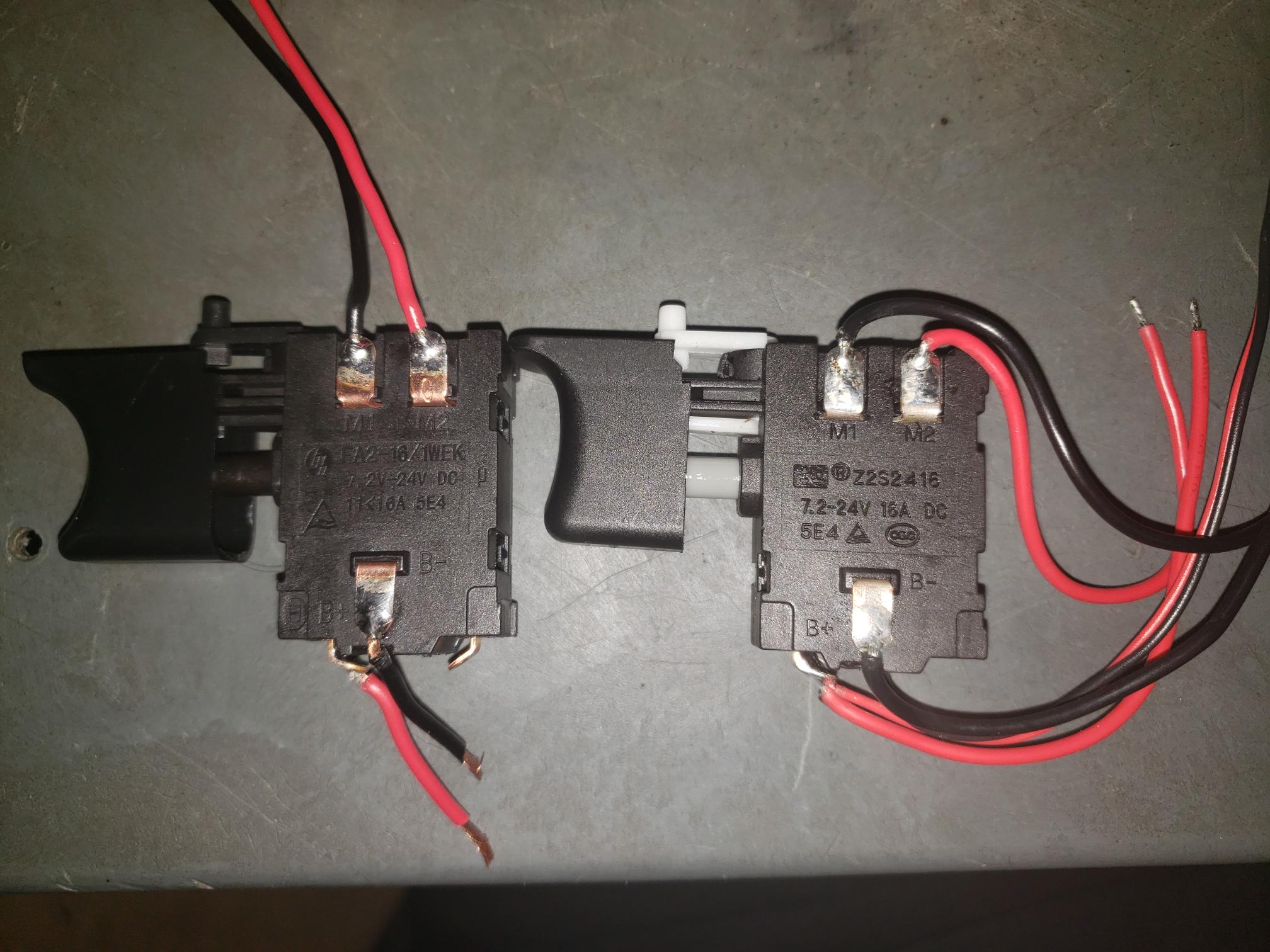 Drill trigger switch FA2-16/1WEK or Z2S2416 by Charles Staton ...