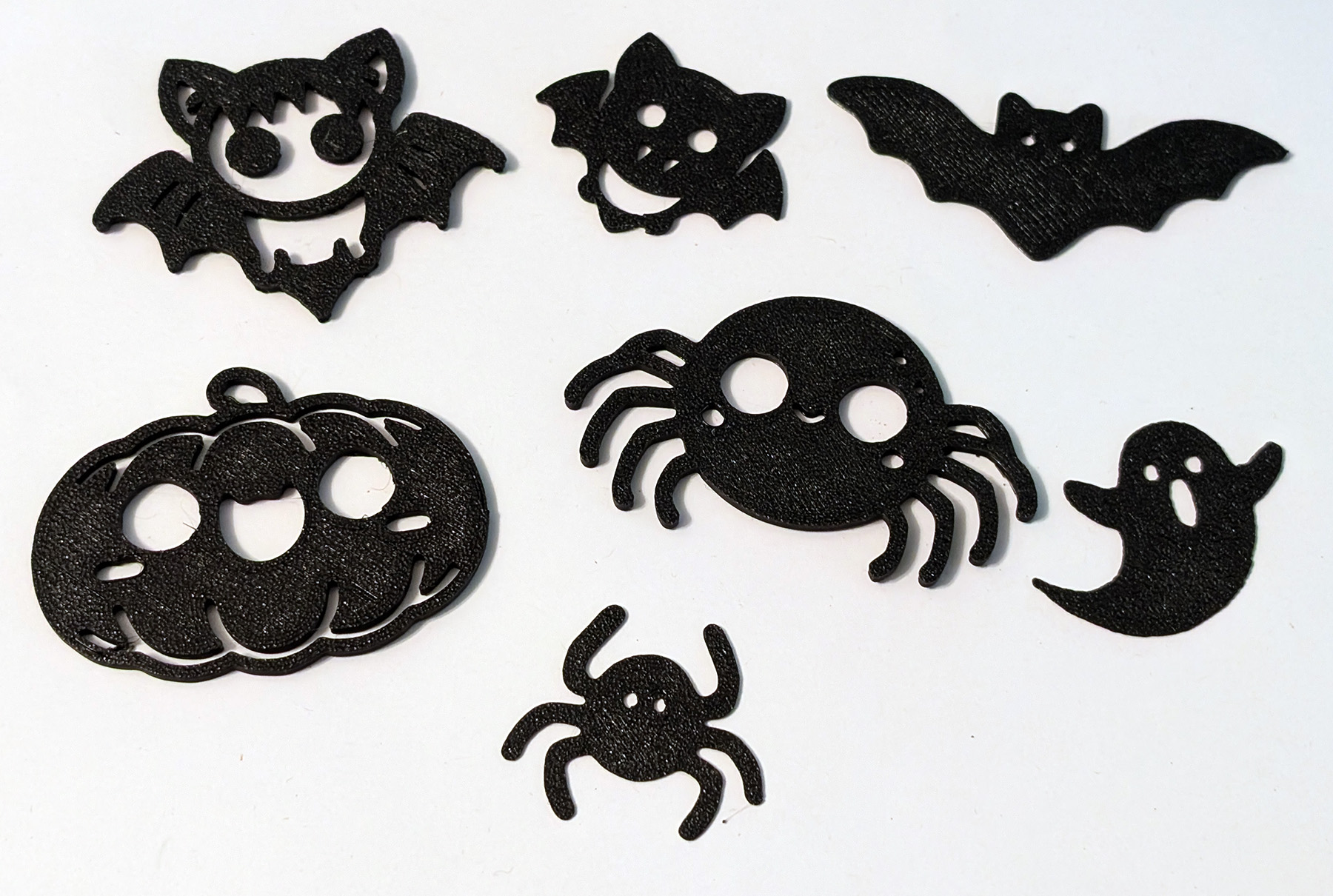 Halloween wall decoration. Ghost, Bat, Pumpkin and Spider by stuuu