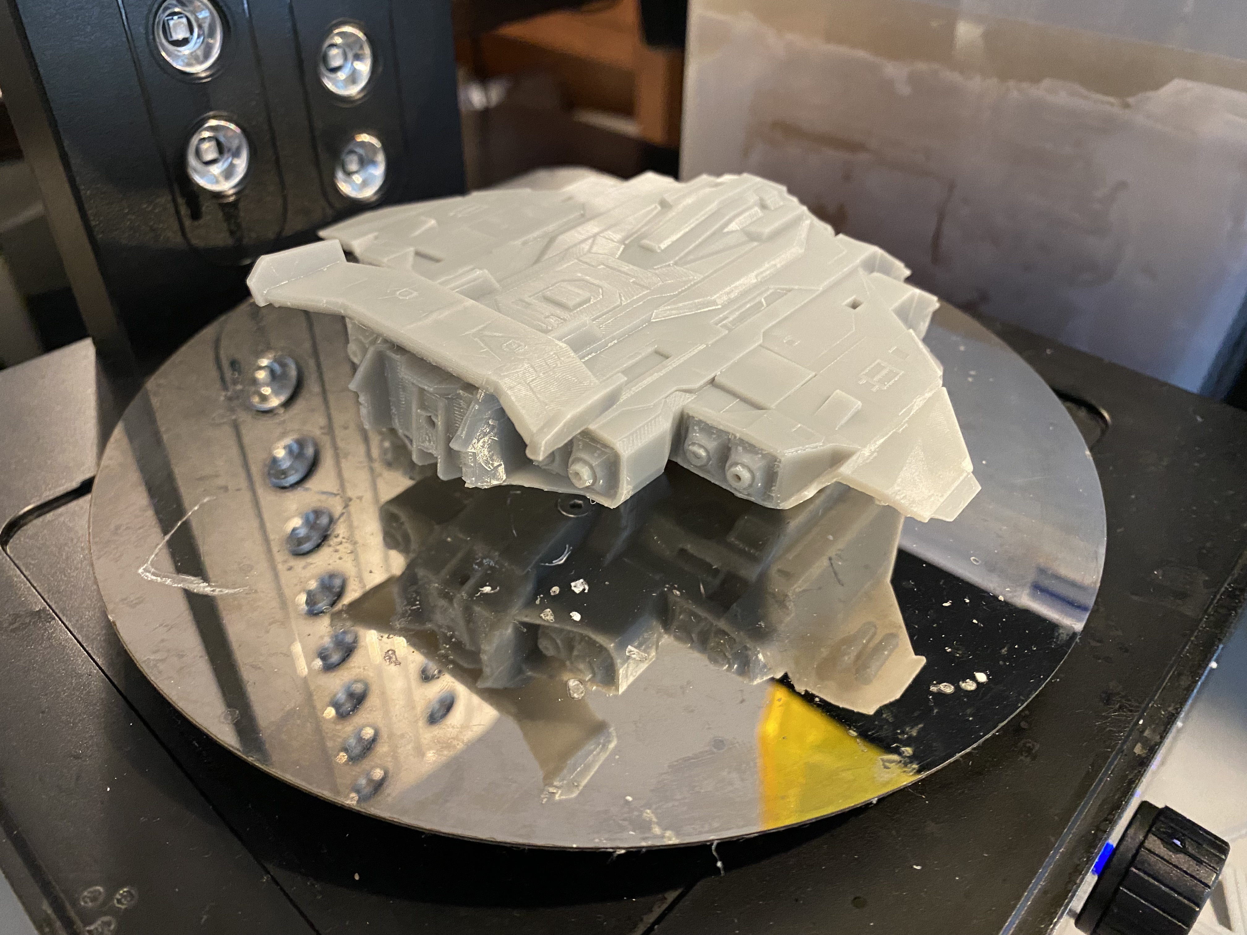 Type 10 Defender from Elite Dangerous - Resin Remix
