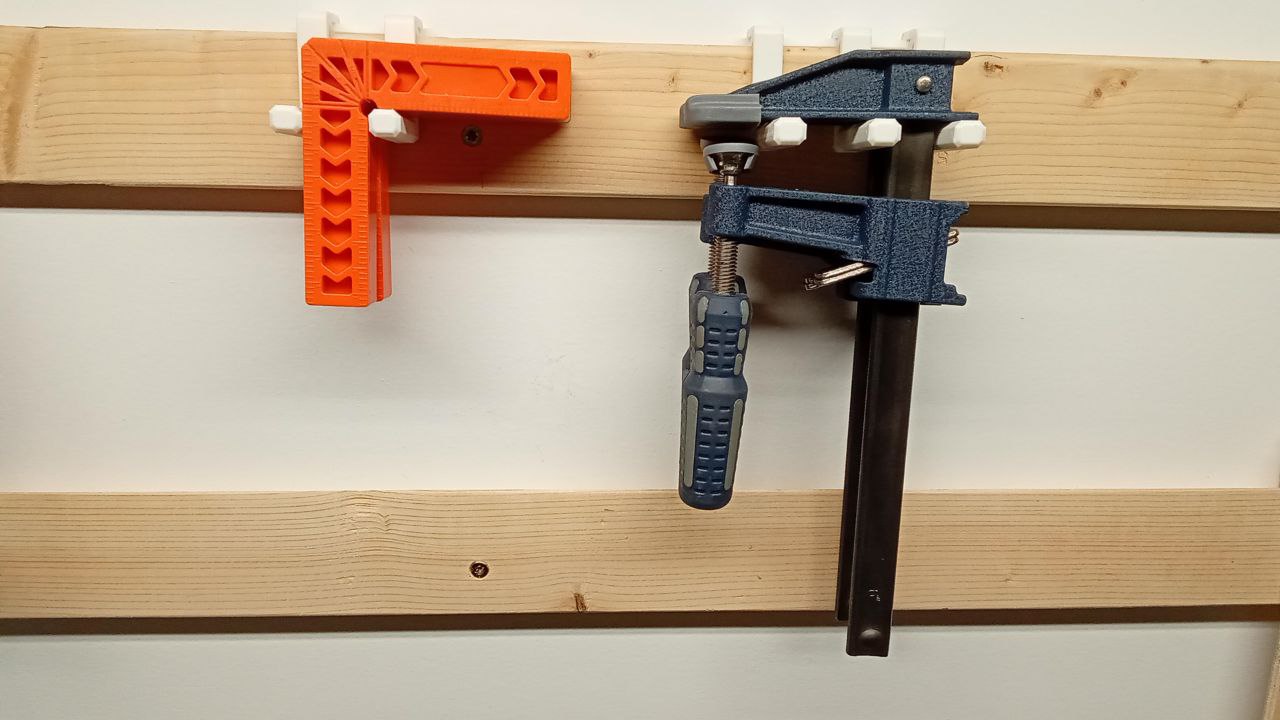 French cleat linkable hooks/hangers — miniatura 3