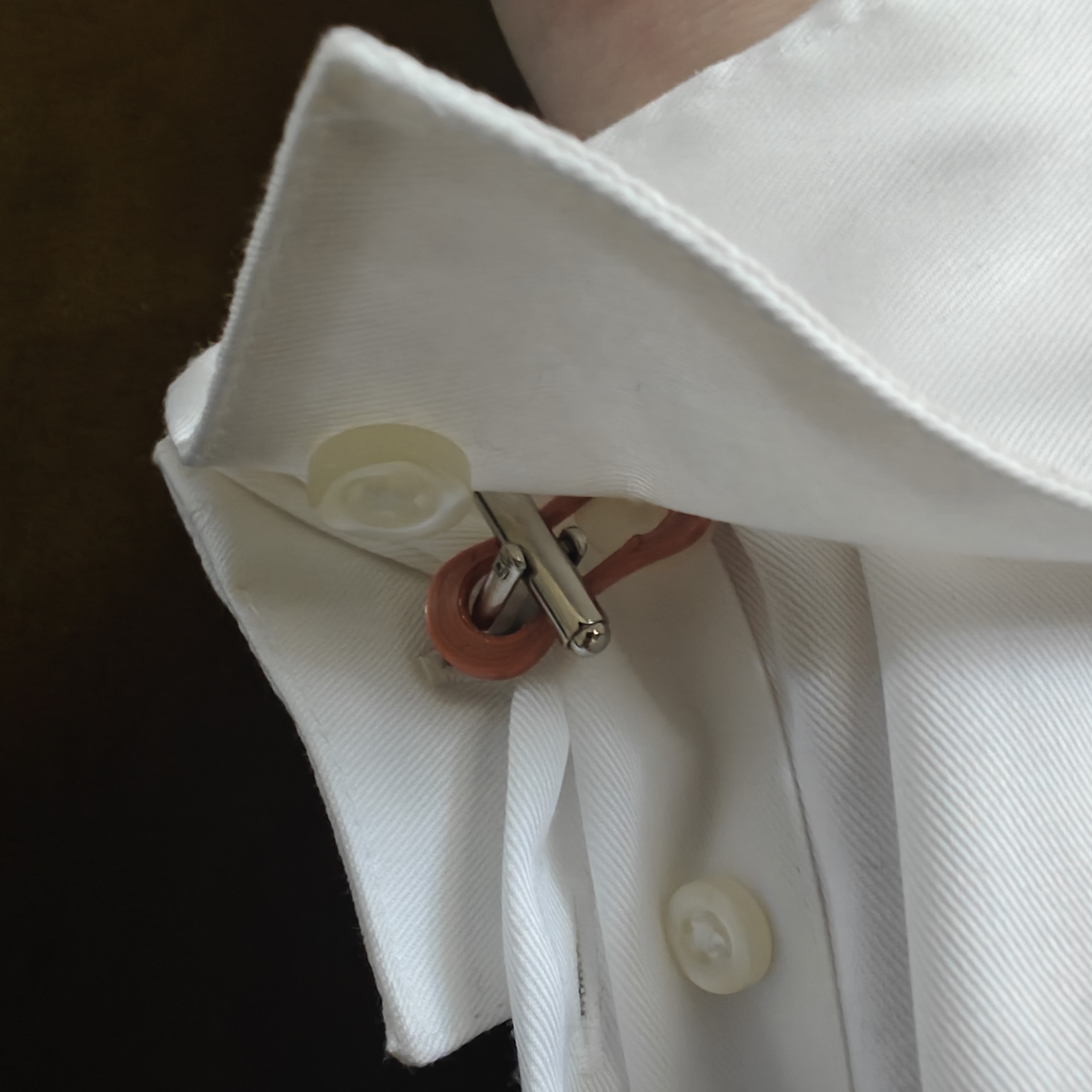 Cufflink Adapter for buttoned shirts — miniatura 2