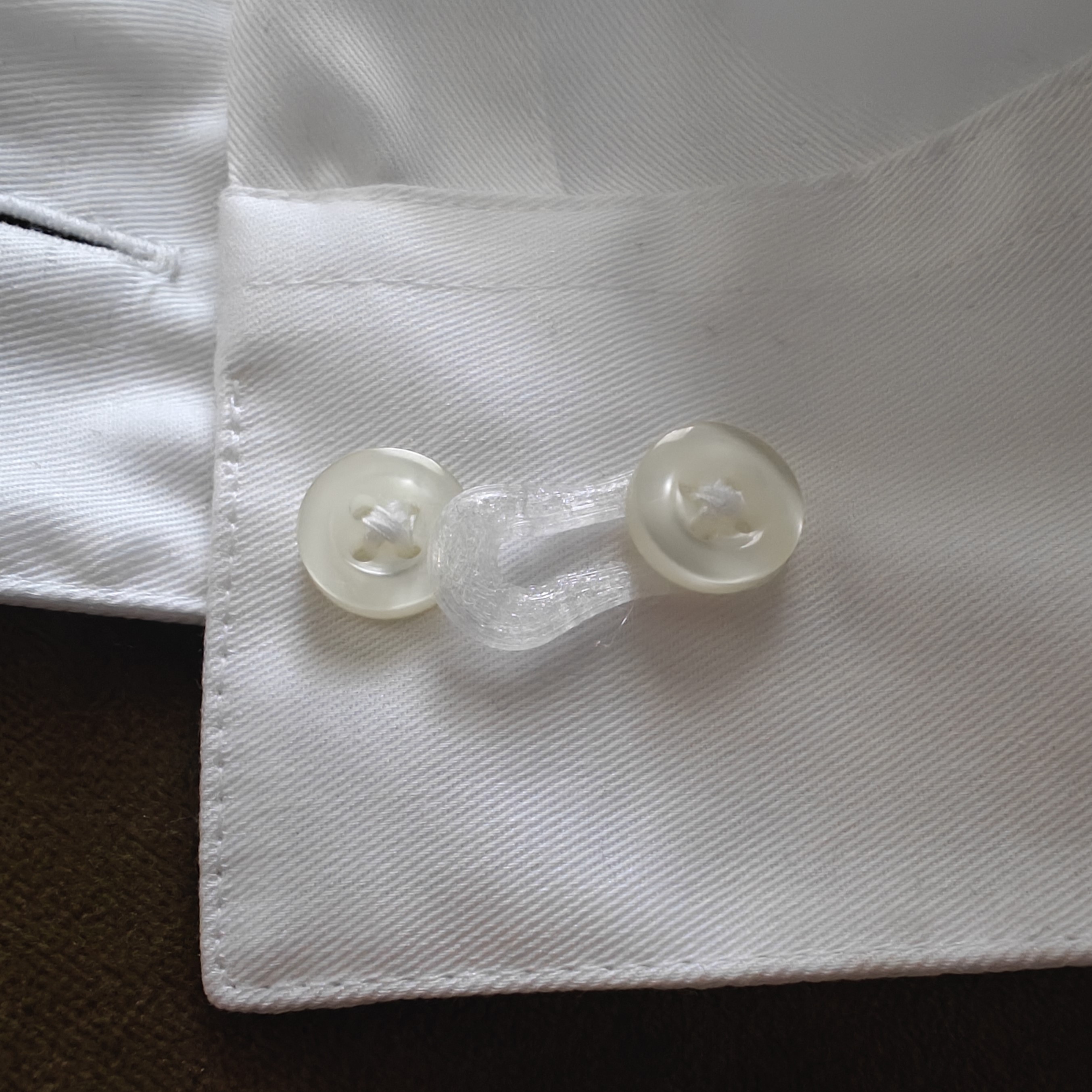 Cufflink Adapter for buttoned shirts — miniatura 4