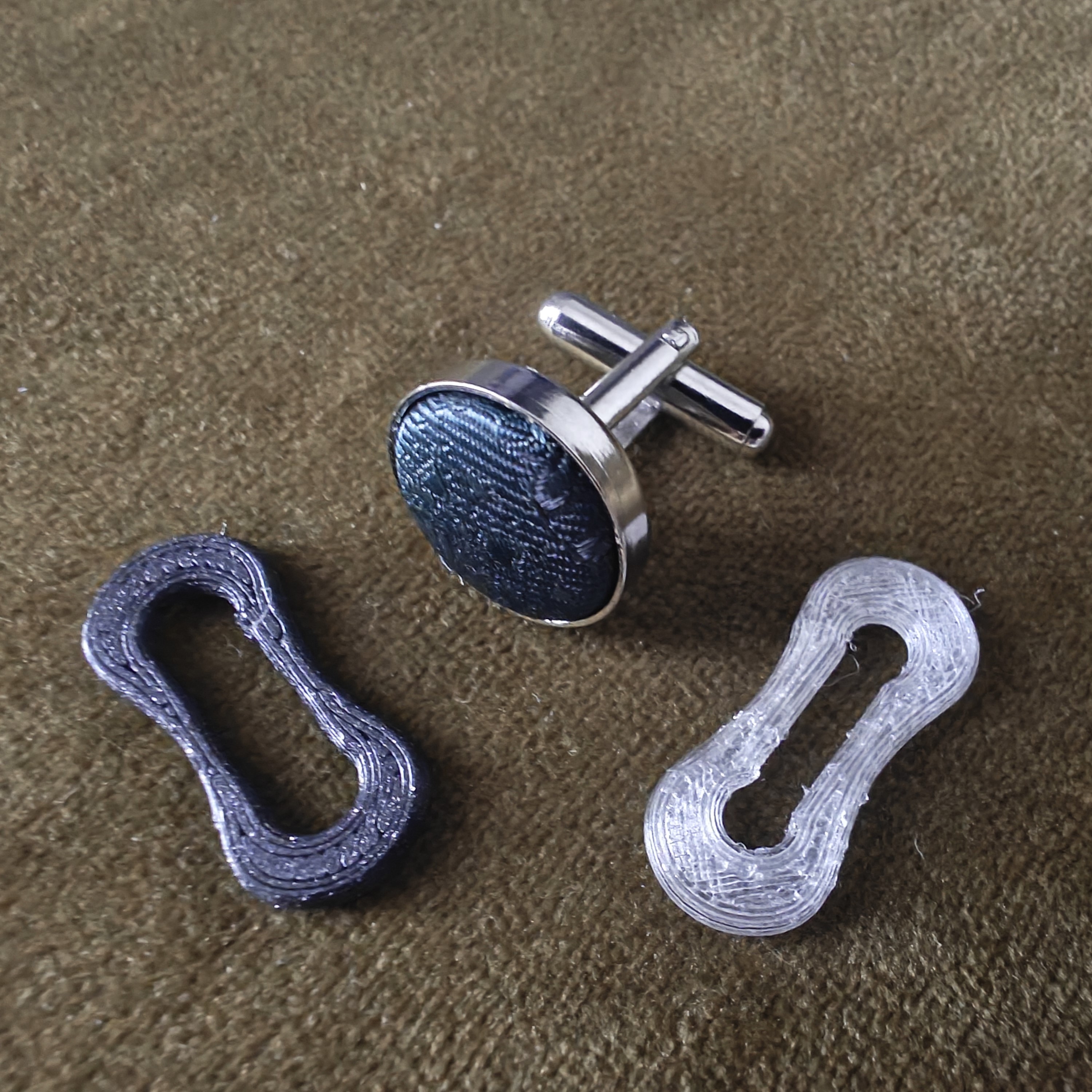 Cufflink Adapter for buttoned shirts — miniatura 7