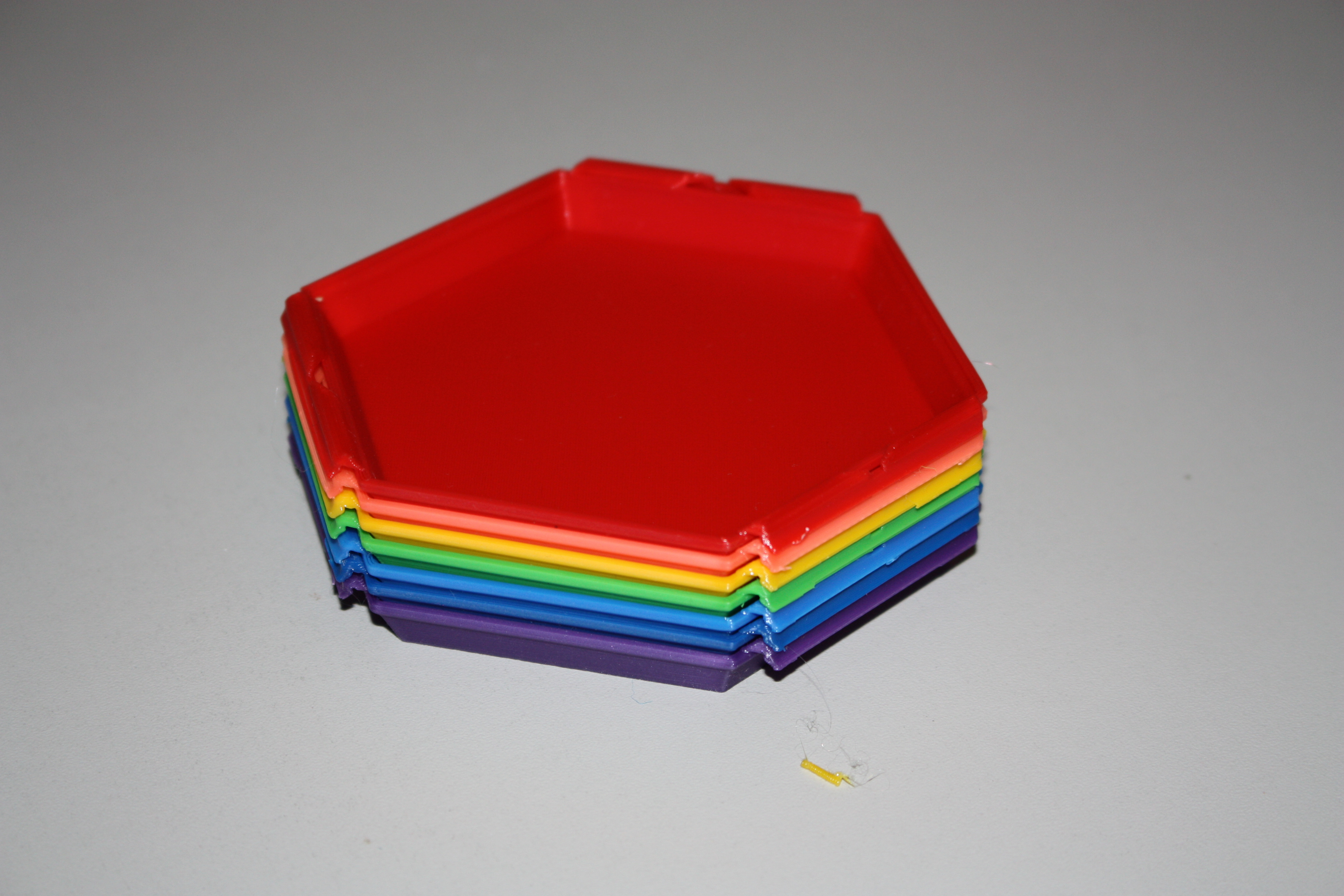 Miniatura 2 do modelo 3D HEX-Tray